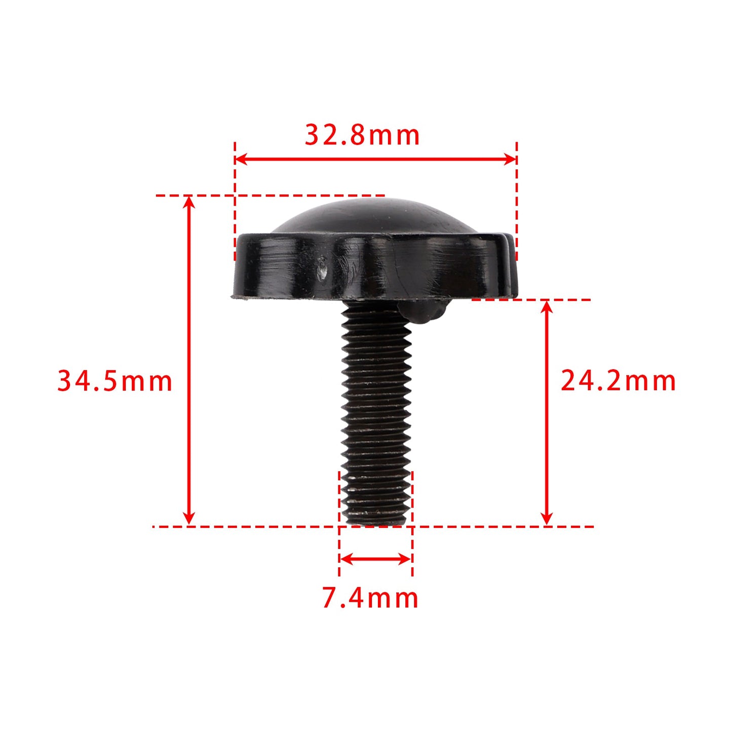 4pcs Saddlebag Lock Mounting Theft Deterrent Bolts Screws For Touring 1993-2018