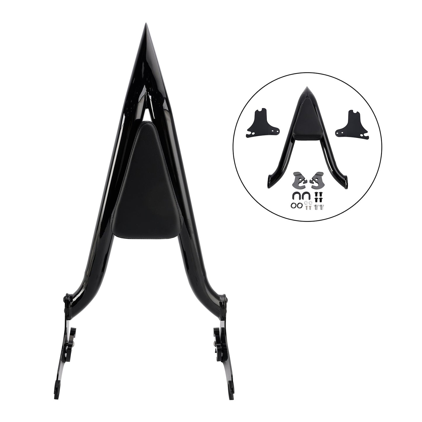 Passenger Sissy Bar Backrest for Road King Street Glide Road Glide 1997-2008
