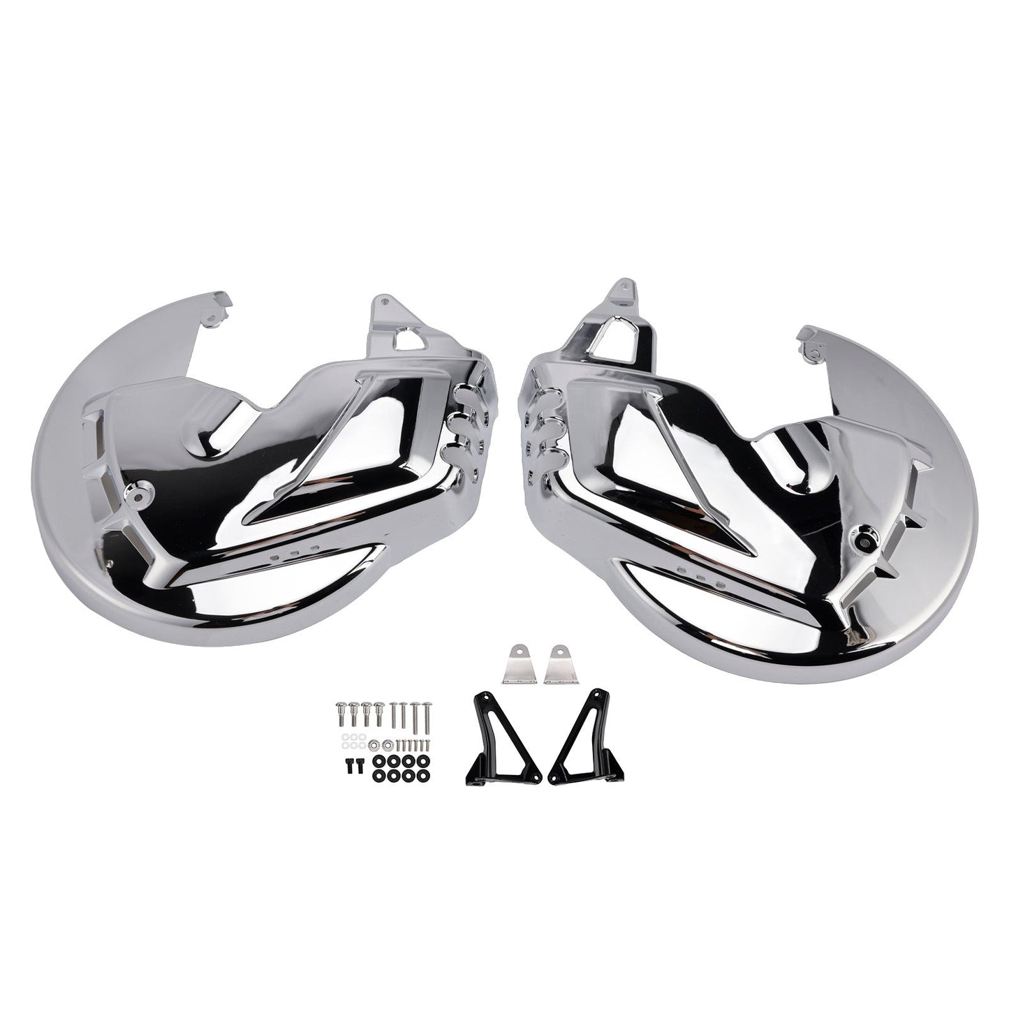 Front Brake Disc Rotor Covers For Honda Goldwing GL1800 F6B 01-15