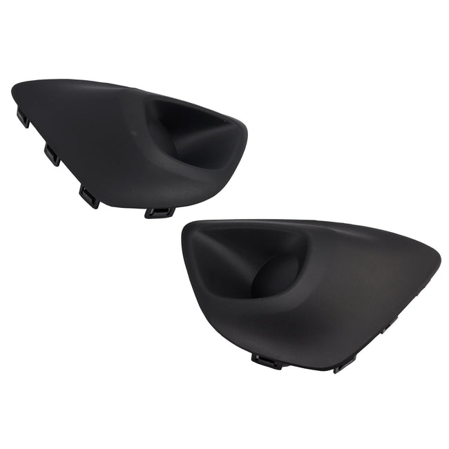 2015-2019 Vauxhall Vivaro B MK2 2PCS Front Bumper Fog Light Cover Grille