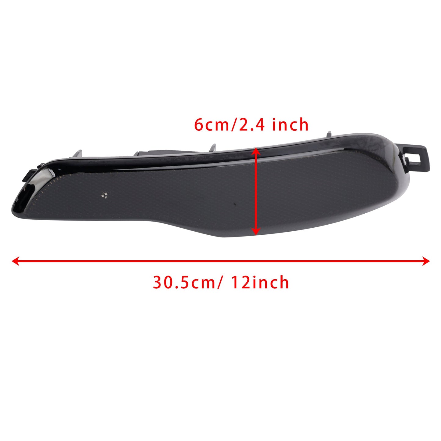 2PCS Rear Bumper Reflector Lights For Jeep Cherokee 2014-2018