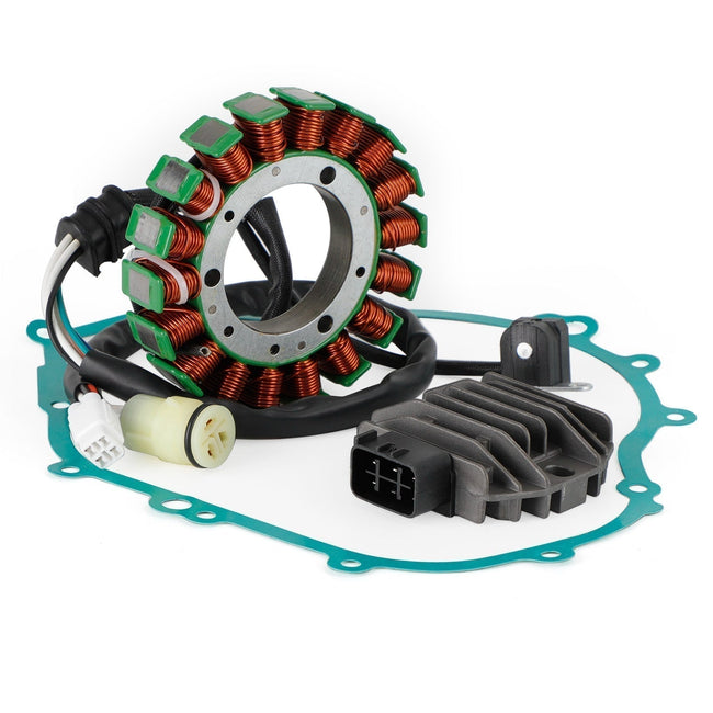 2006-2009 YYamaha YFM350X Wolverine 350 2WD Hunter Magneto Stator + Voltage Rectifier + Gasket