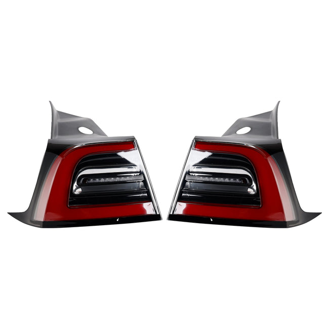 L+R LED Tail Lamp Outer Rear Tail Light 3 Pin For Tesla Model 3 Y 2017-2023
