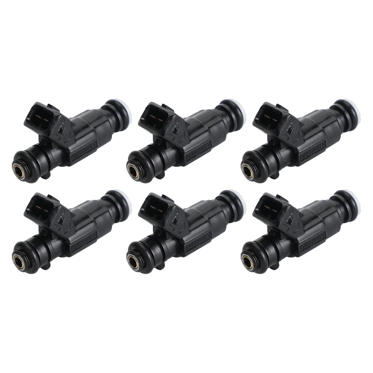 For Mercedes E320 ML320 C280 CLK320 2.8 3.2 V6 6PCS Fuel Injector A1120780049