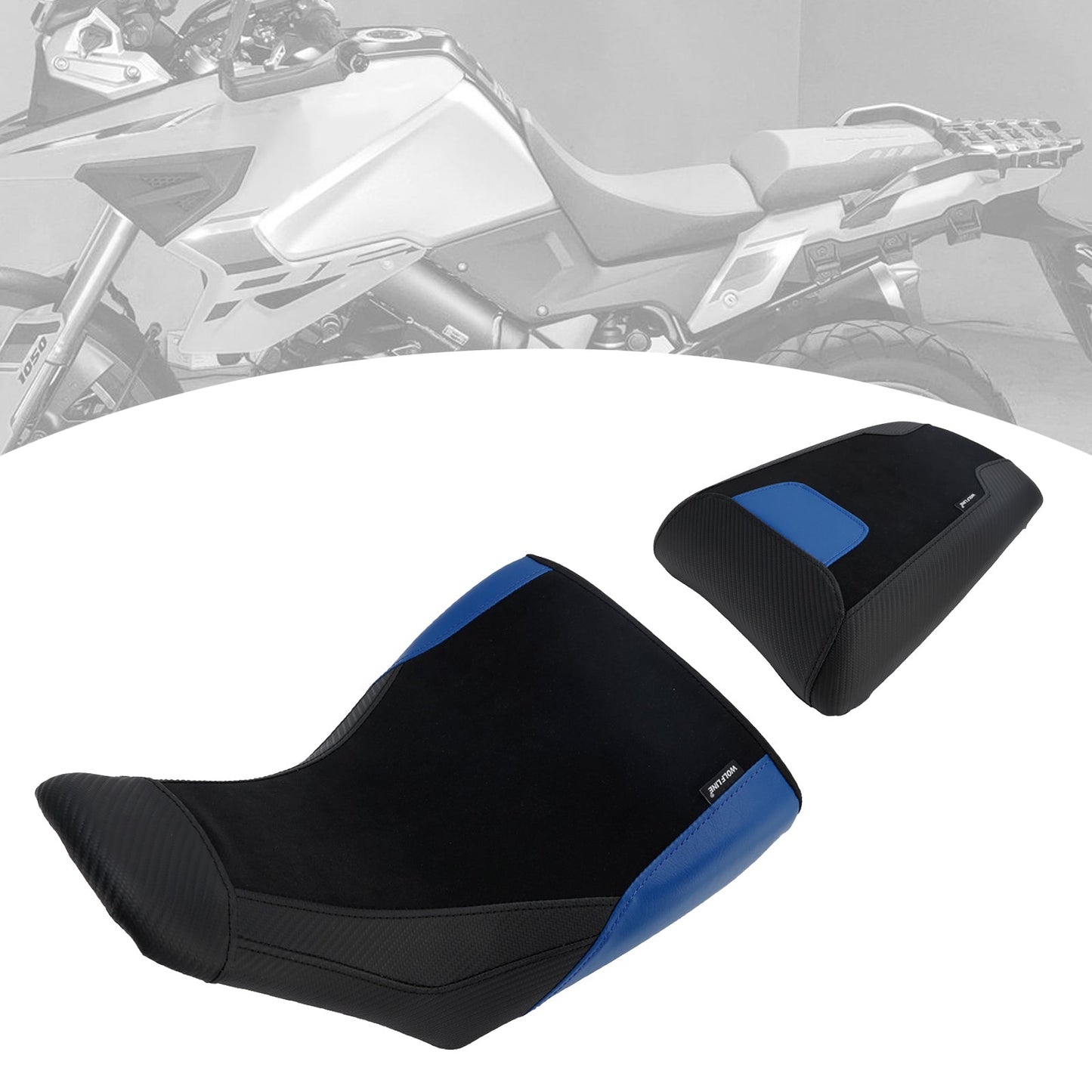 2023-2025 Fit Blue For Suzuki V-Strom Dl1050 Front&Rear Raider Cushion Kit Lower