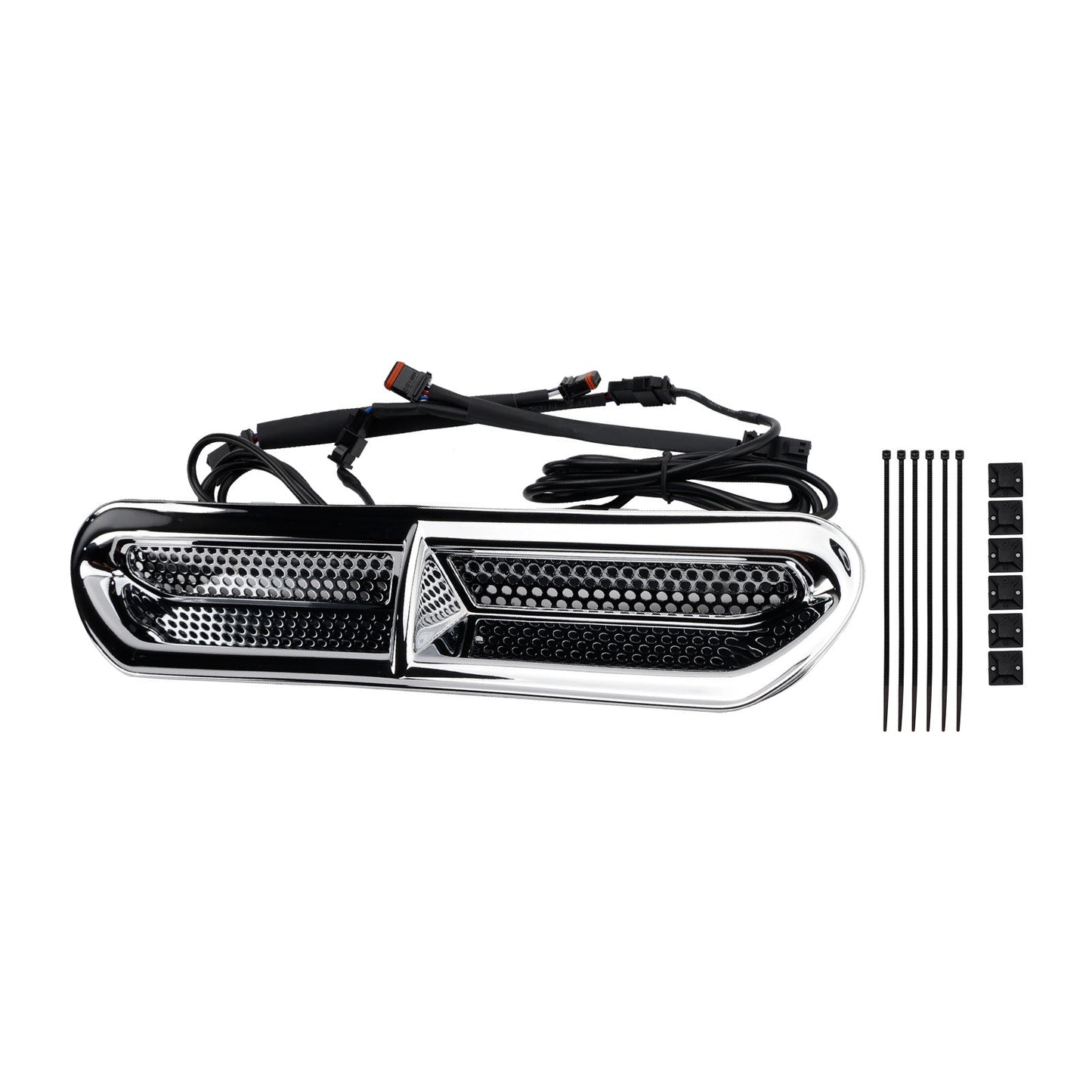 Front Fairing Air Vent LED Light For Touring Street Glide 2014-2024