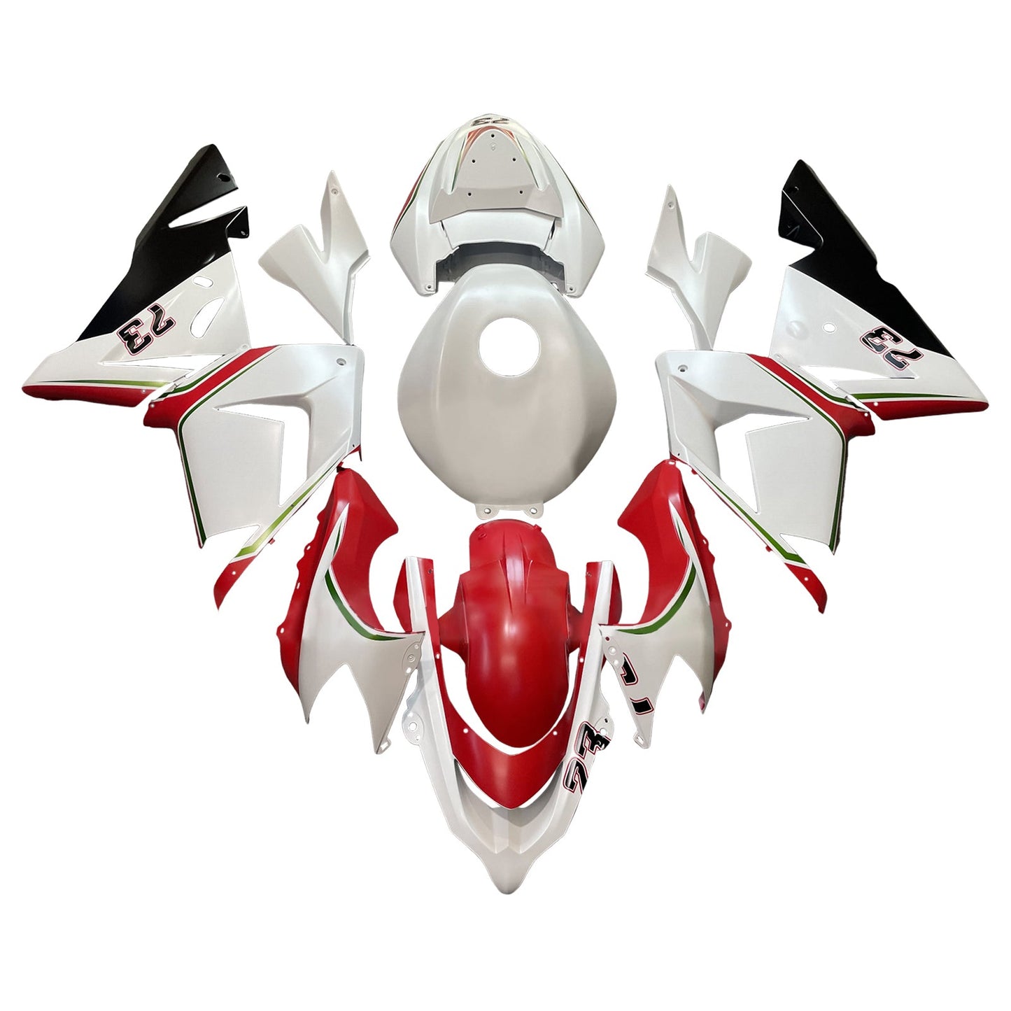 Injection Fairing Kit Bodywork Plastic ABS fit For Kawasaki ZX10R 2004-2005