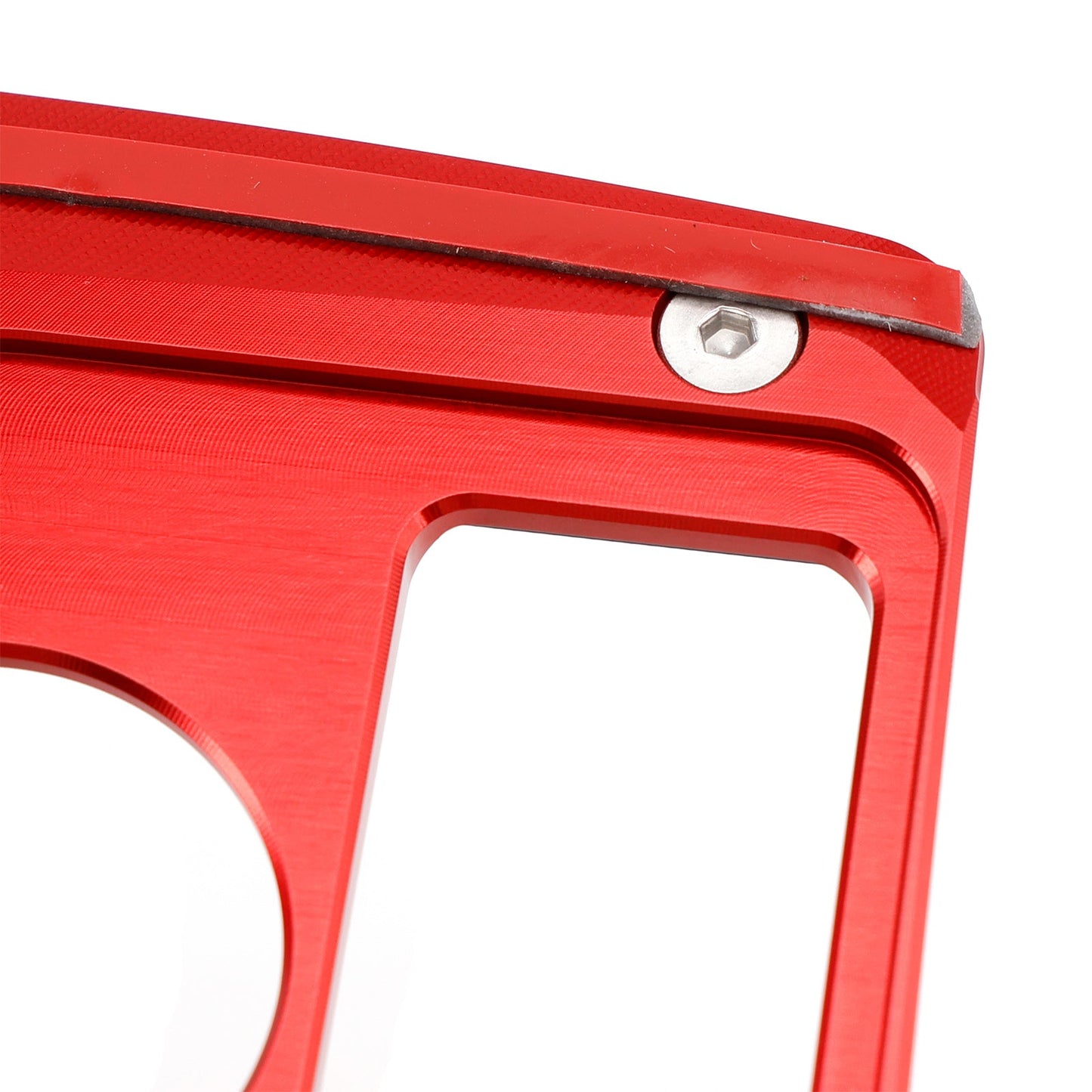 Aluminum Key Cylinder Cover Red For Honda PCX125 PCX160 2021-2024