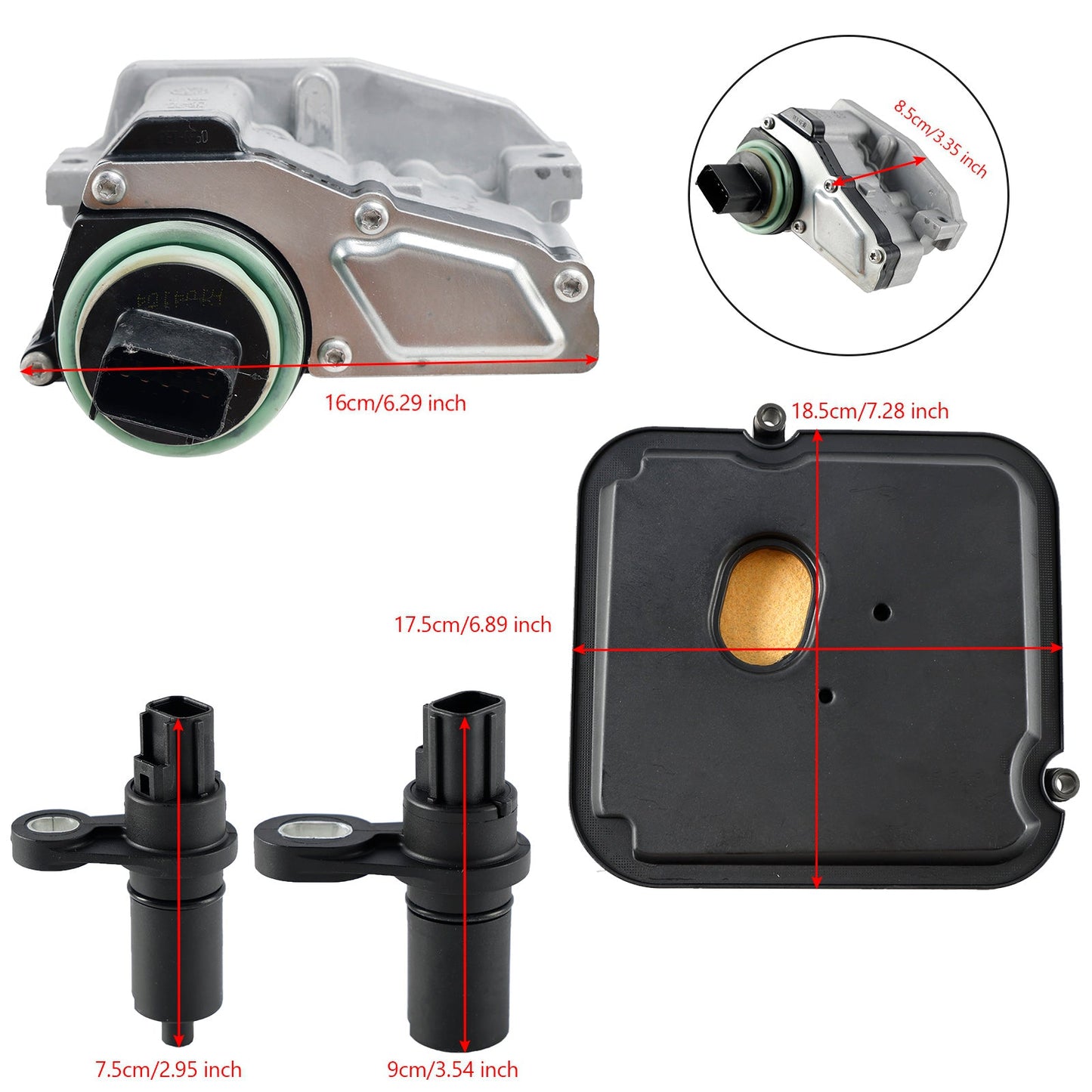 2004-2011 For Dakota, Durango V8 4.7L 5.7L Transmission Shift Solenoid Block Pack Kit 42RLE 04799061AB