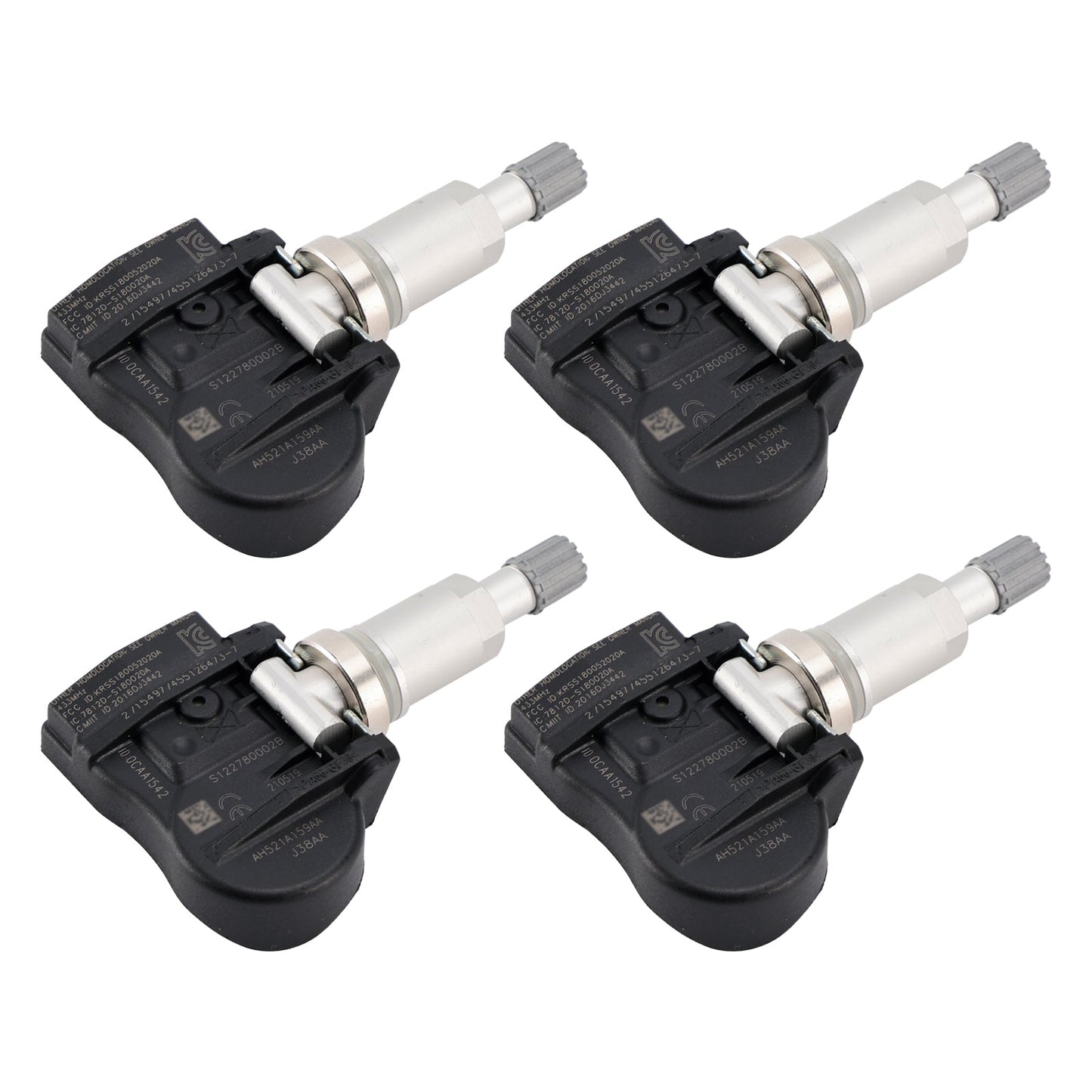 4X TPMS Tire Pressure Sensor For Land Rover Jaguar AH521A159AA