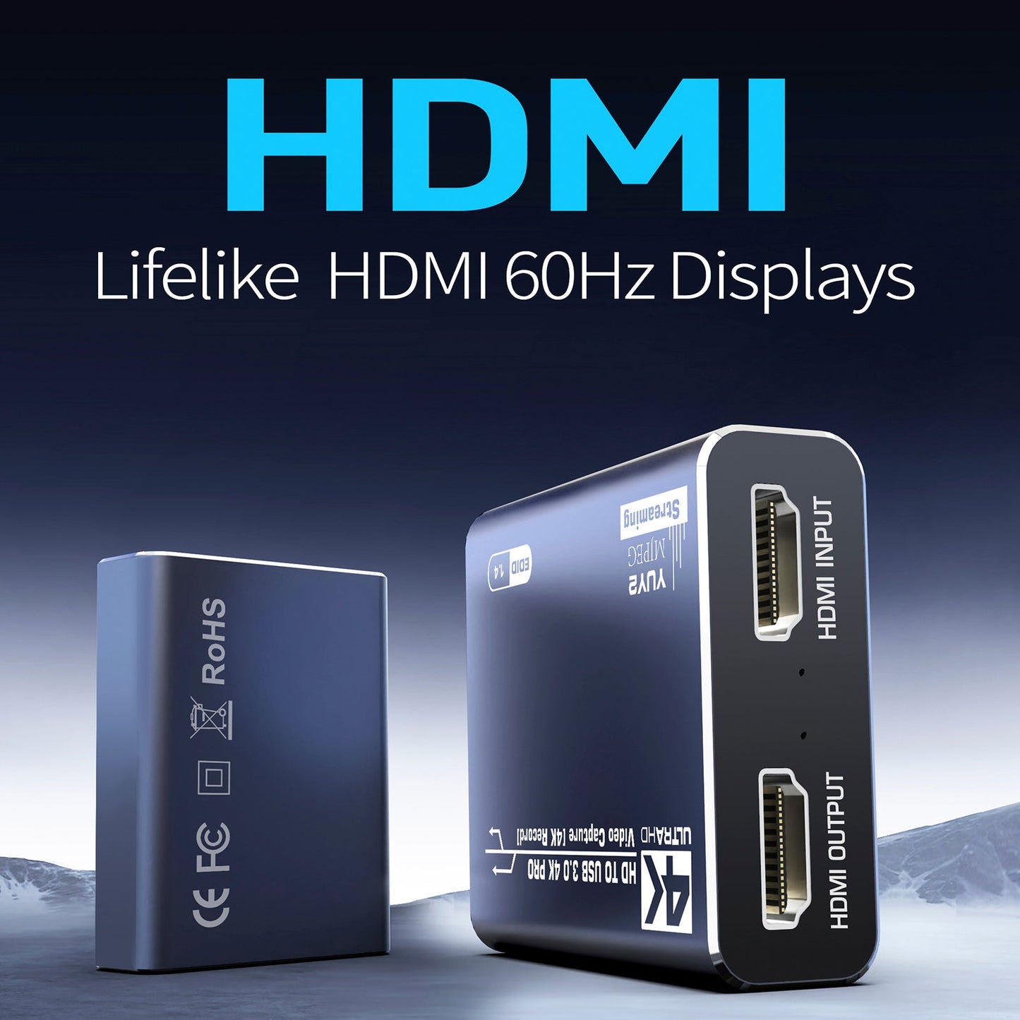 HDMI Acquisition Card 4K Video Live Set-tTop Box Recording Audio Acquisition