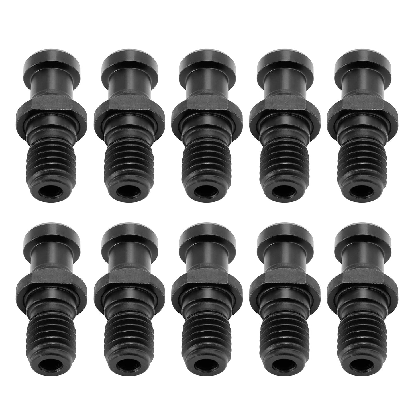 10Pcs CAT40 15° 0.747" Pull Stud Coolant Thru Retention Knob For DMG Mori