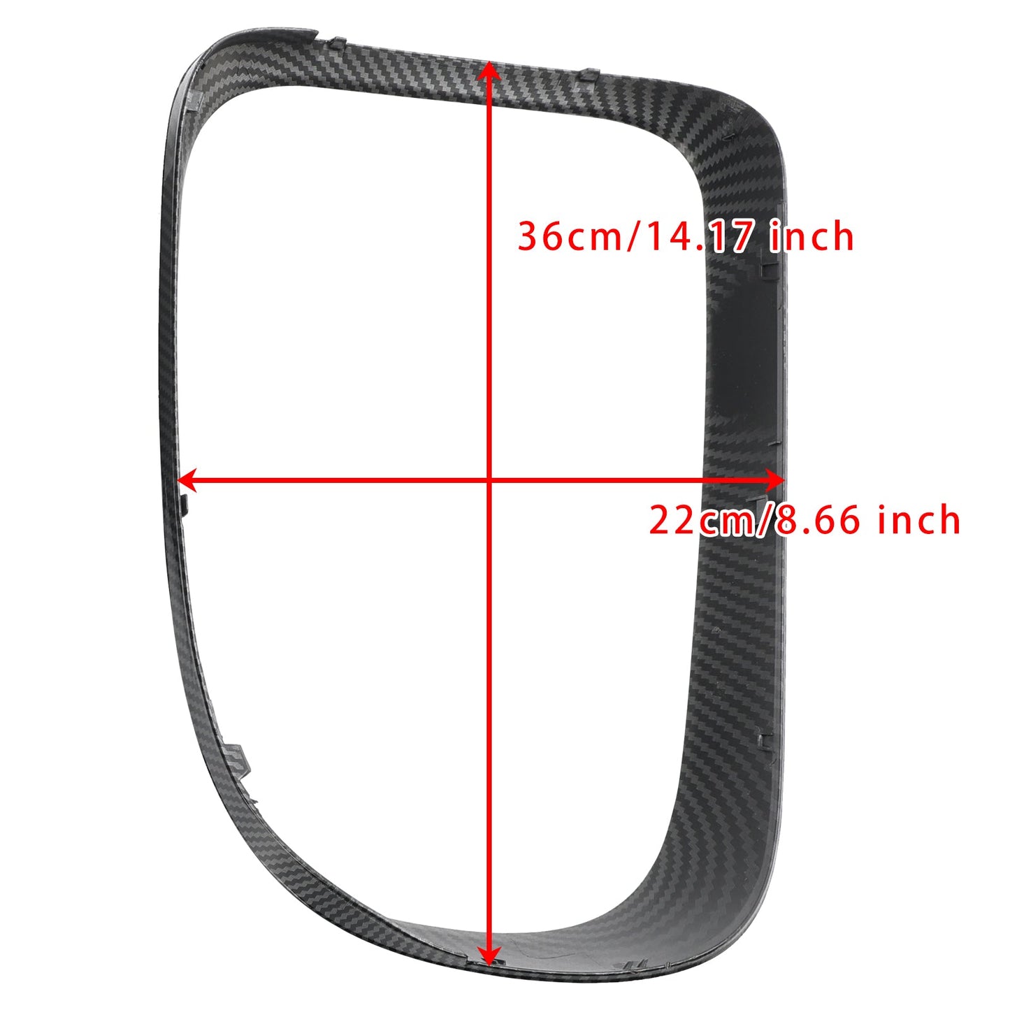 11/2015—12/2019 Mini Cooper Countryman F60 Left+Right Tail Light Trim 63217385427+63217385428