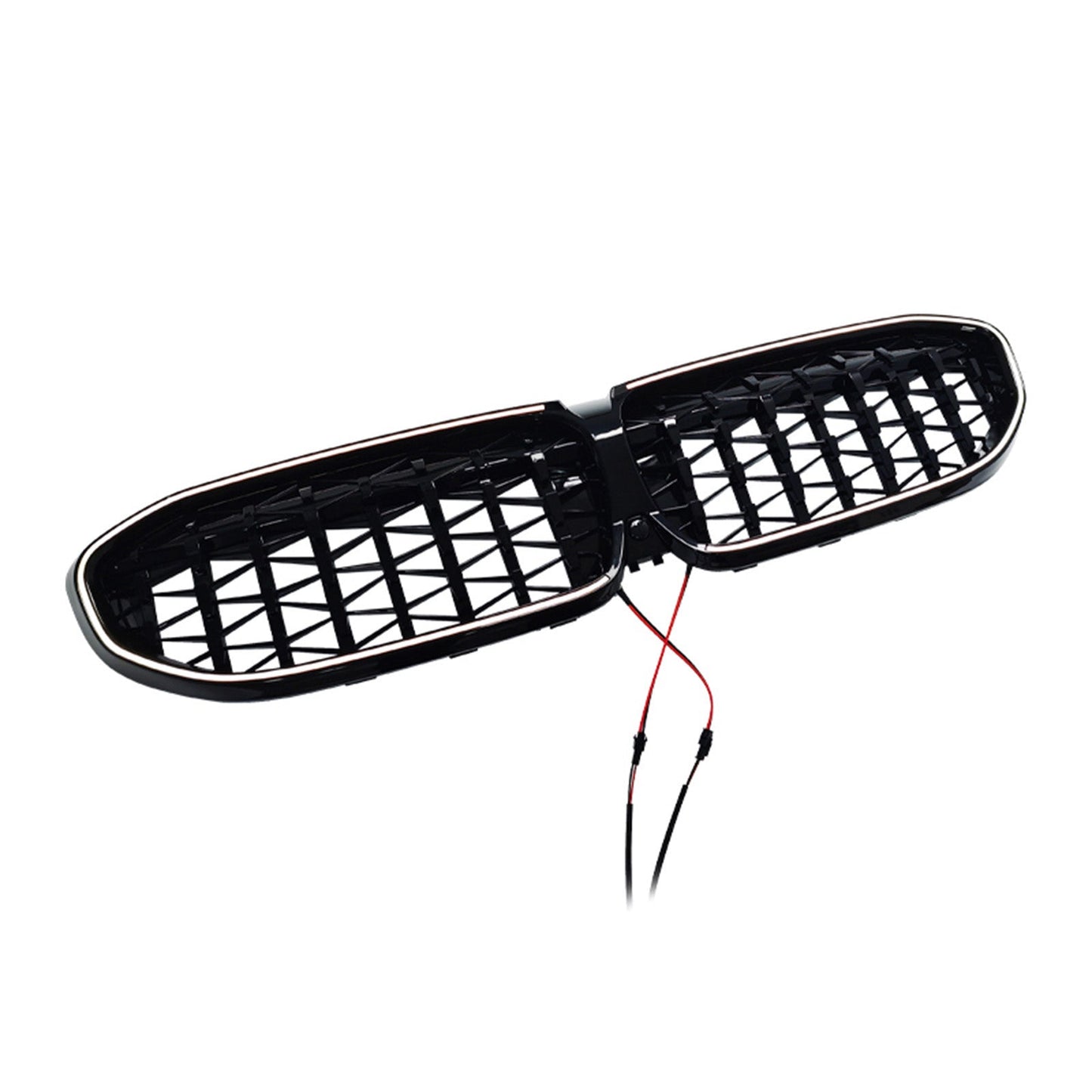 2019-2022 Fit BMW 3 Series G20 Diamond Kidney Grille Grill 51138072085 Black