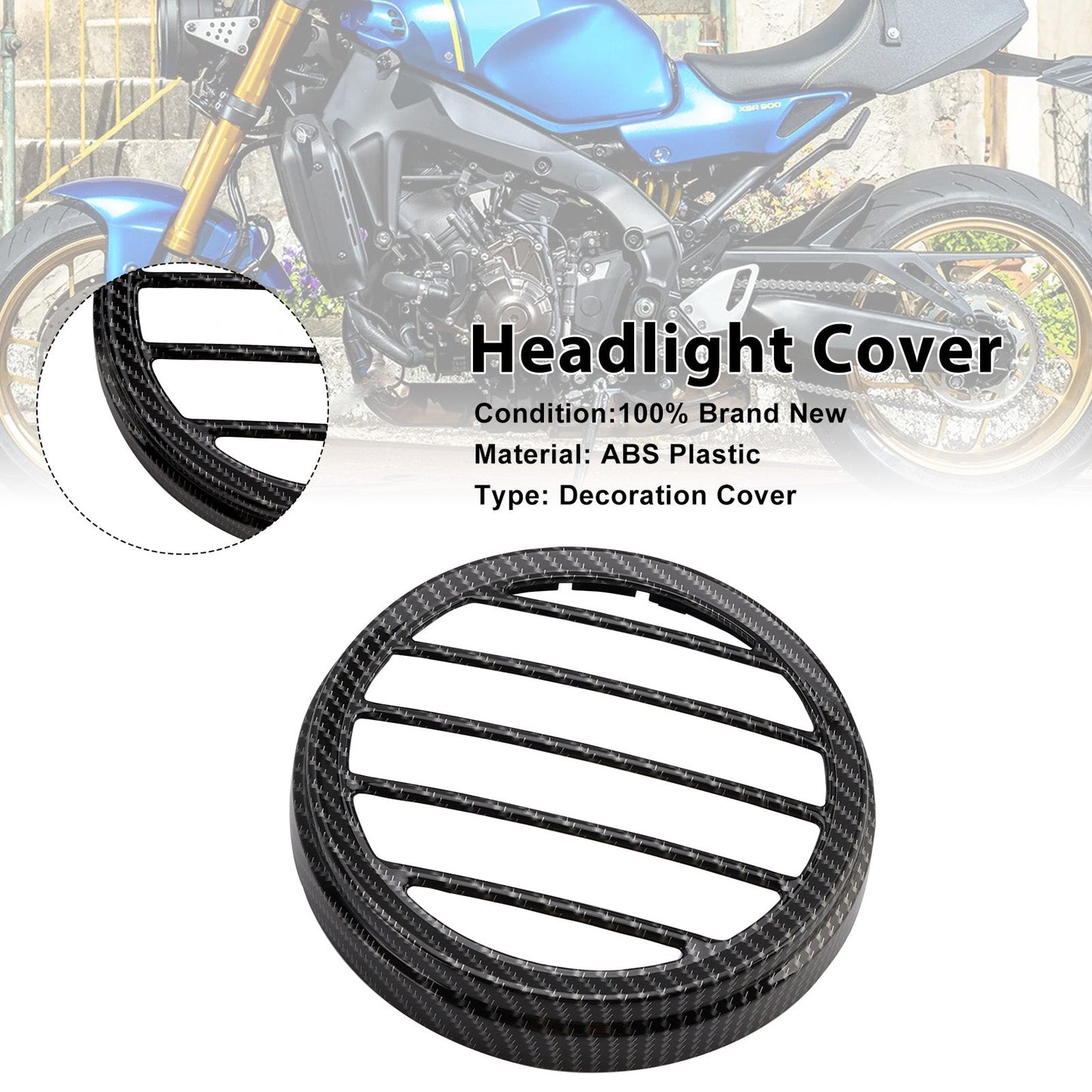 2022-2025 Yamaha XSR900 Front Nose Headlight Cover Fairing
