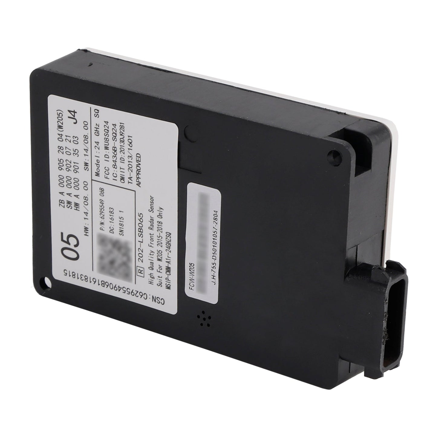 2015-2018 Mercedes C-Class W205 Old Front Radar Sensor Control Unit A0009052804 A0009020721