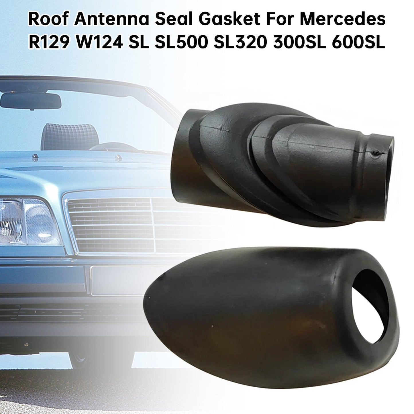 Roof Antenna Seal Gasket For Mercedes R129 W124 SL SL500 SL320 300SL 600SL