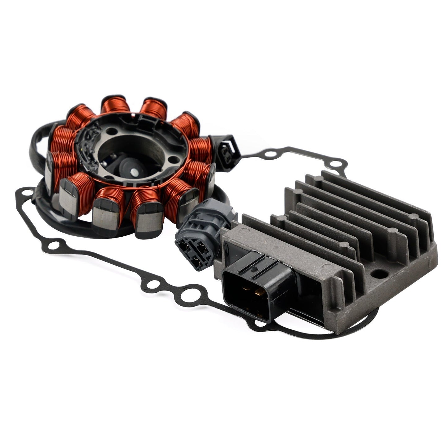 2021-2024 Honda CRF450RL Magneto Coil Stator + Voltage Regulator + Gasket Assy 31120-MKE-A51