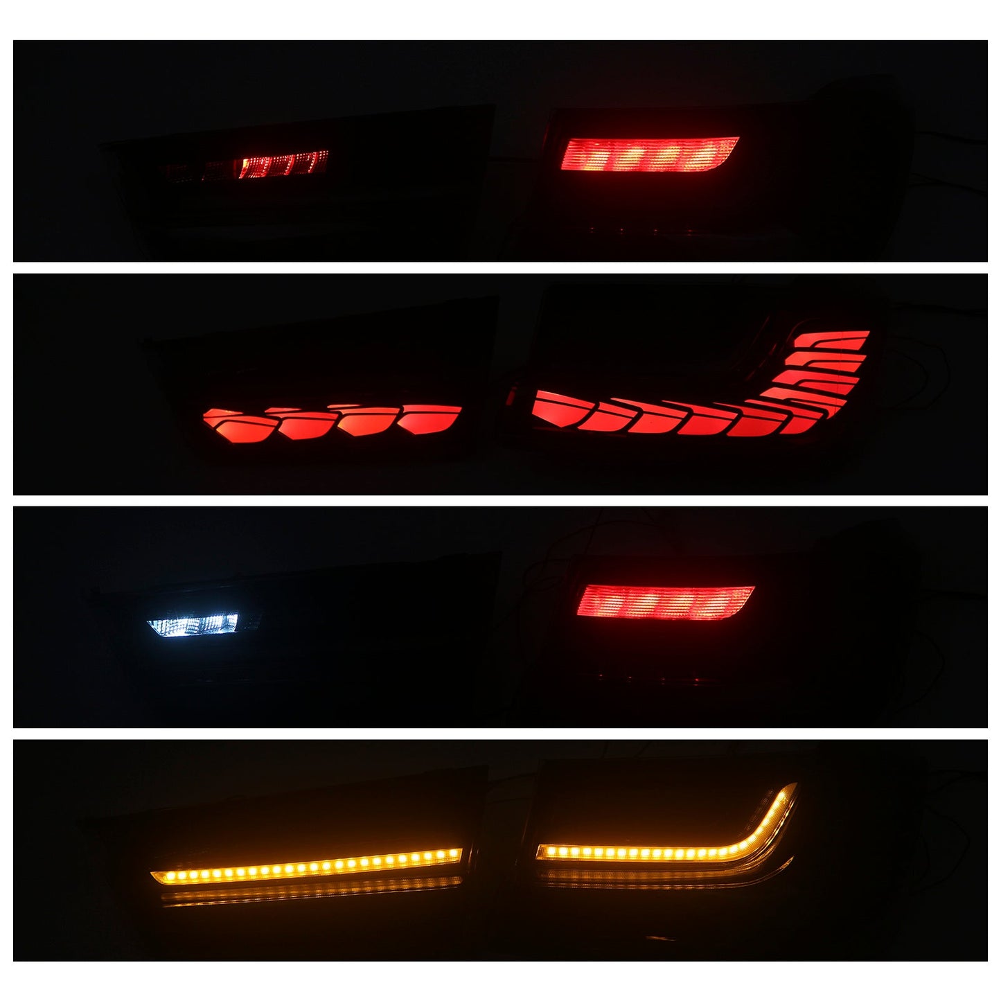 2019-2024 BMW 3 Series G20 G28 G80 M3 L&R Smoked LED Tail Lights Rear Lamp Assembly