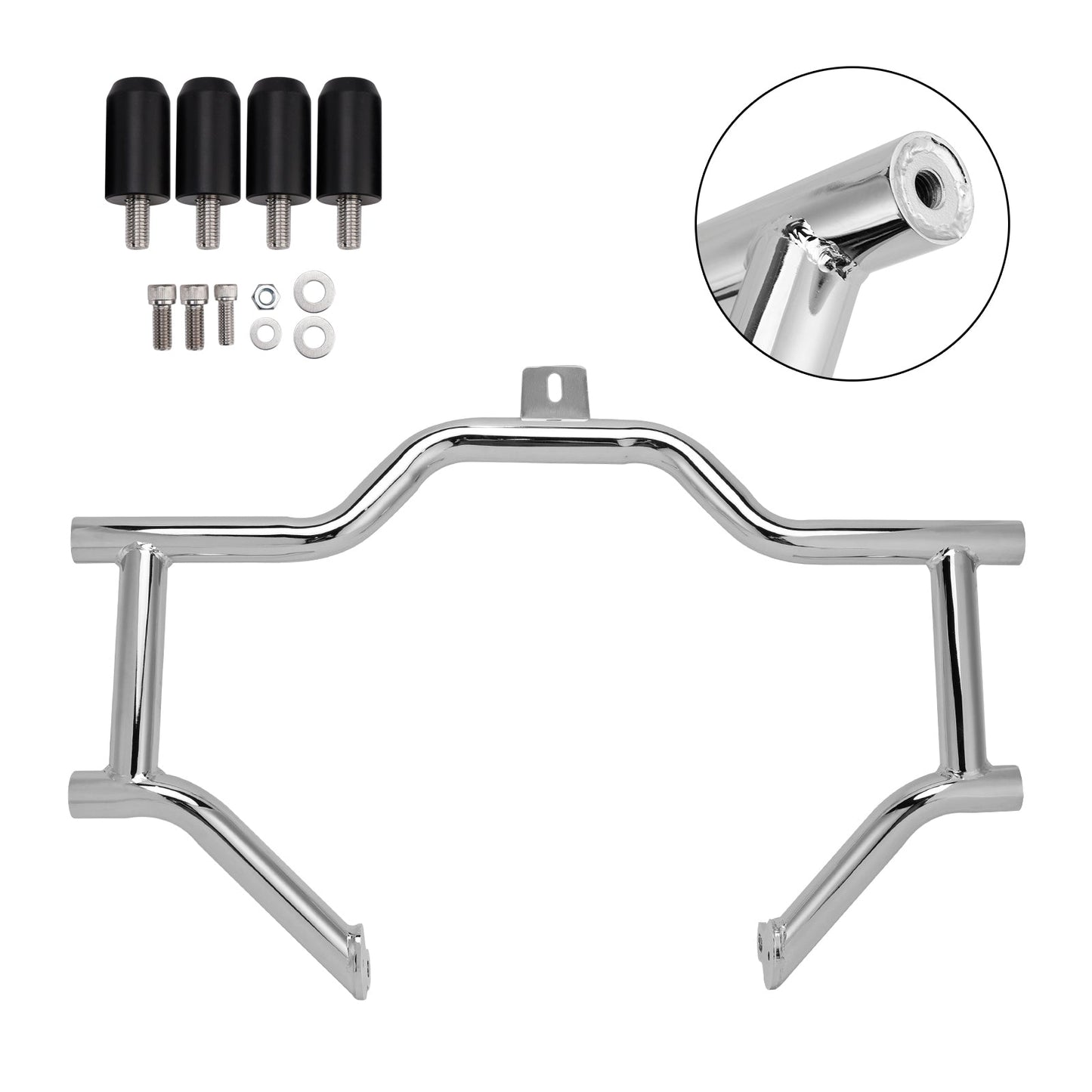 2015-2016 Electra Glide Ultra Classic Low FLHTCUL Engine Guard Anti-Crash Bumper Protector Chrome