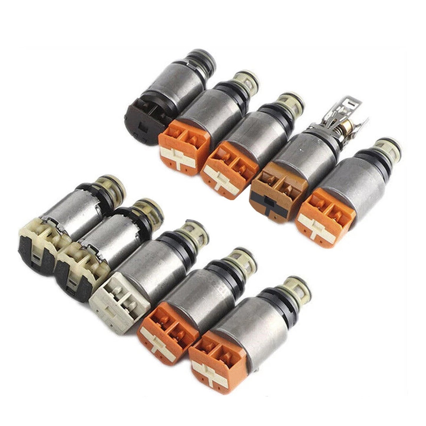 2014 For Acura RLX 9 SP FWD V6 3.5L 3.7L 10PCS 9HP48 Auto Transmission Gearbox Solenoid Kit 948TE