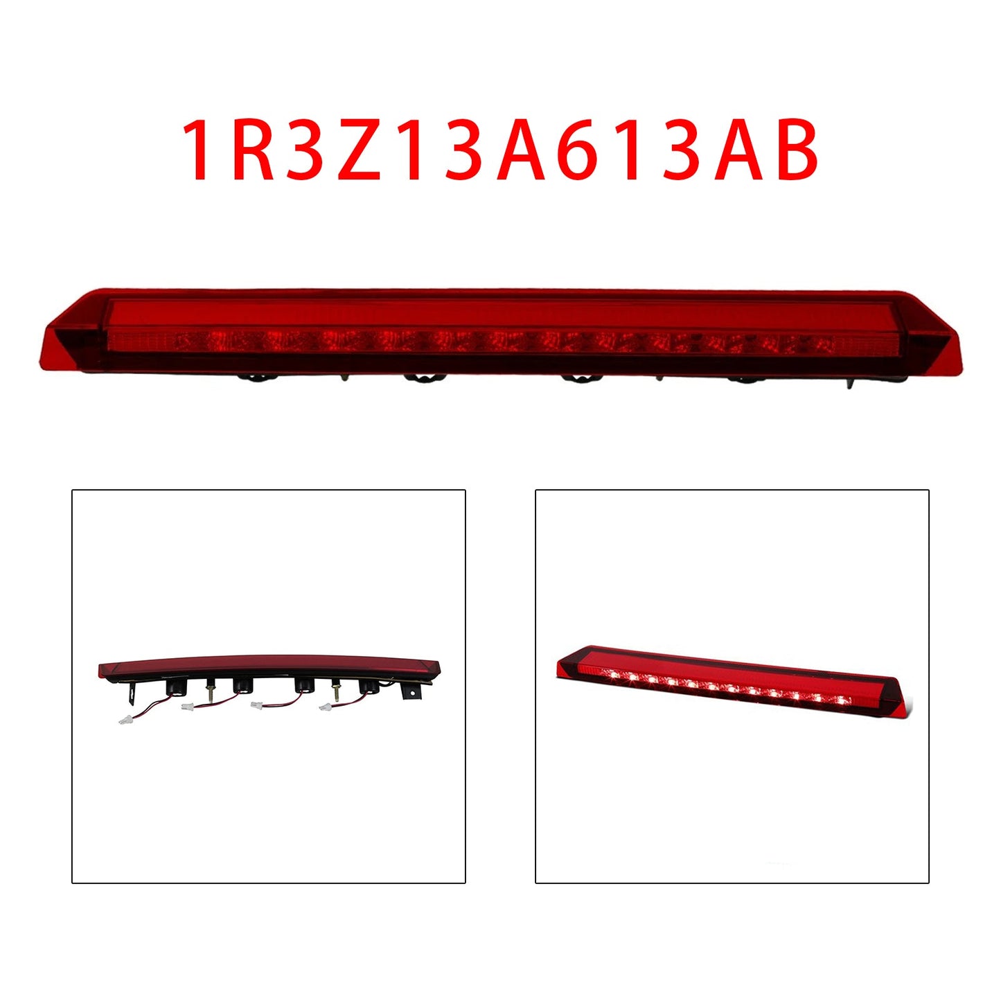 1999-2004 Ford Mustang V6/GT Bright LED Red 3rd Third Brake Light Stop Lamp