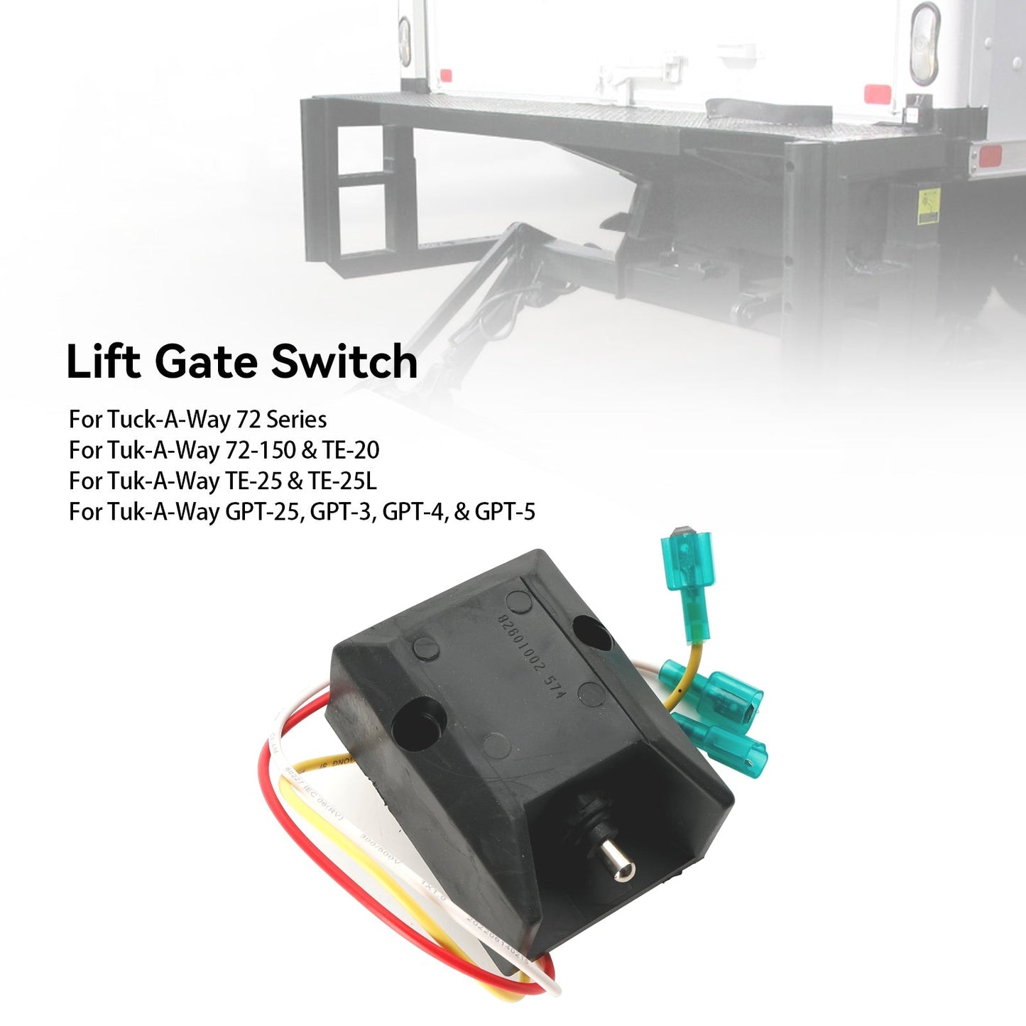 Tuk-A-Way 72-150 & TE-20 Lift Gate Switch 264346