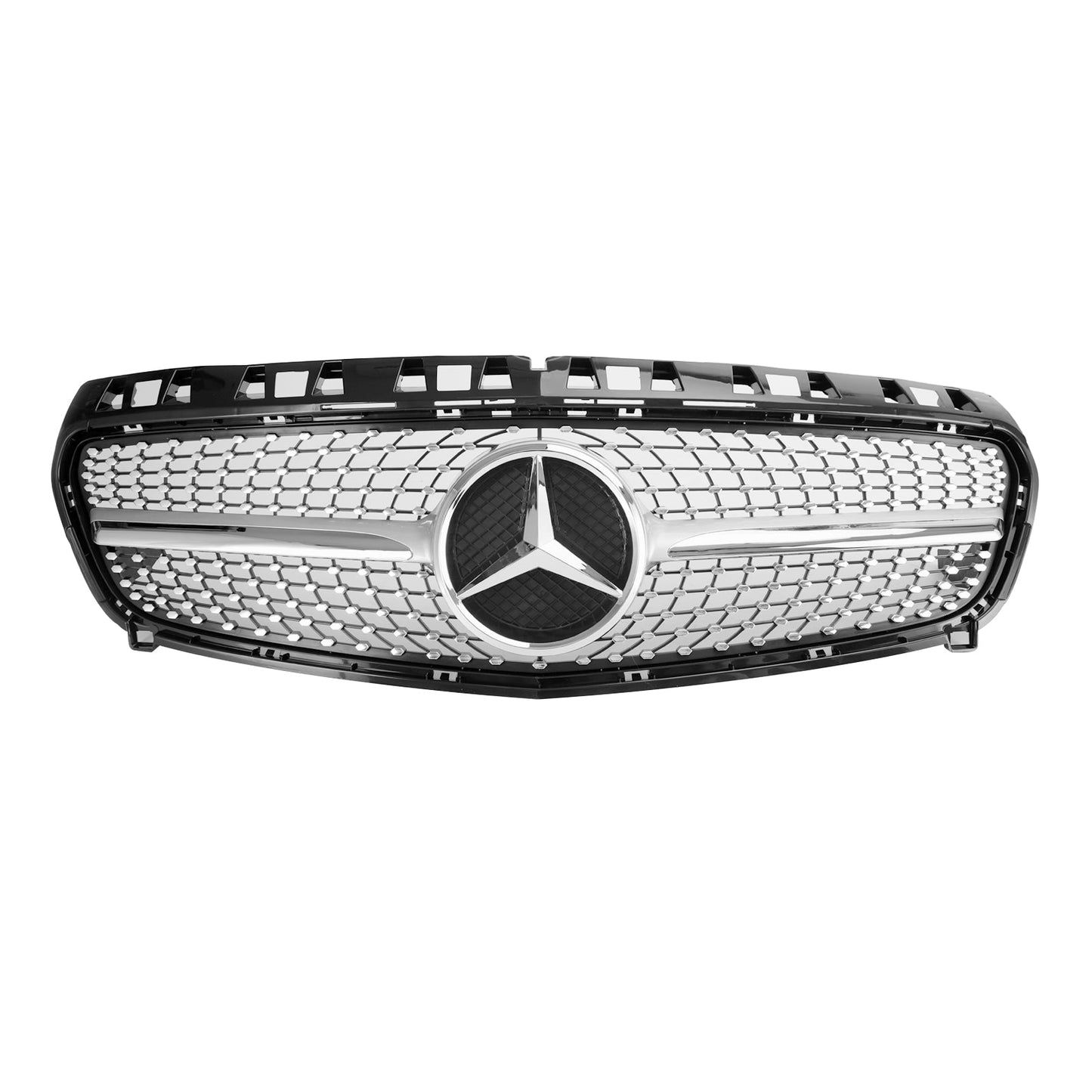 A CLASS W176 2013-2015 Mercedes Benz Grill Car Front Bumper Grille Grill Black/Chrome