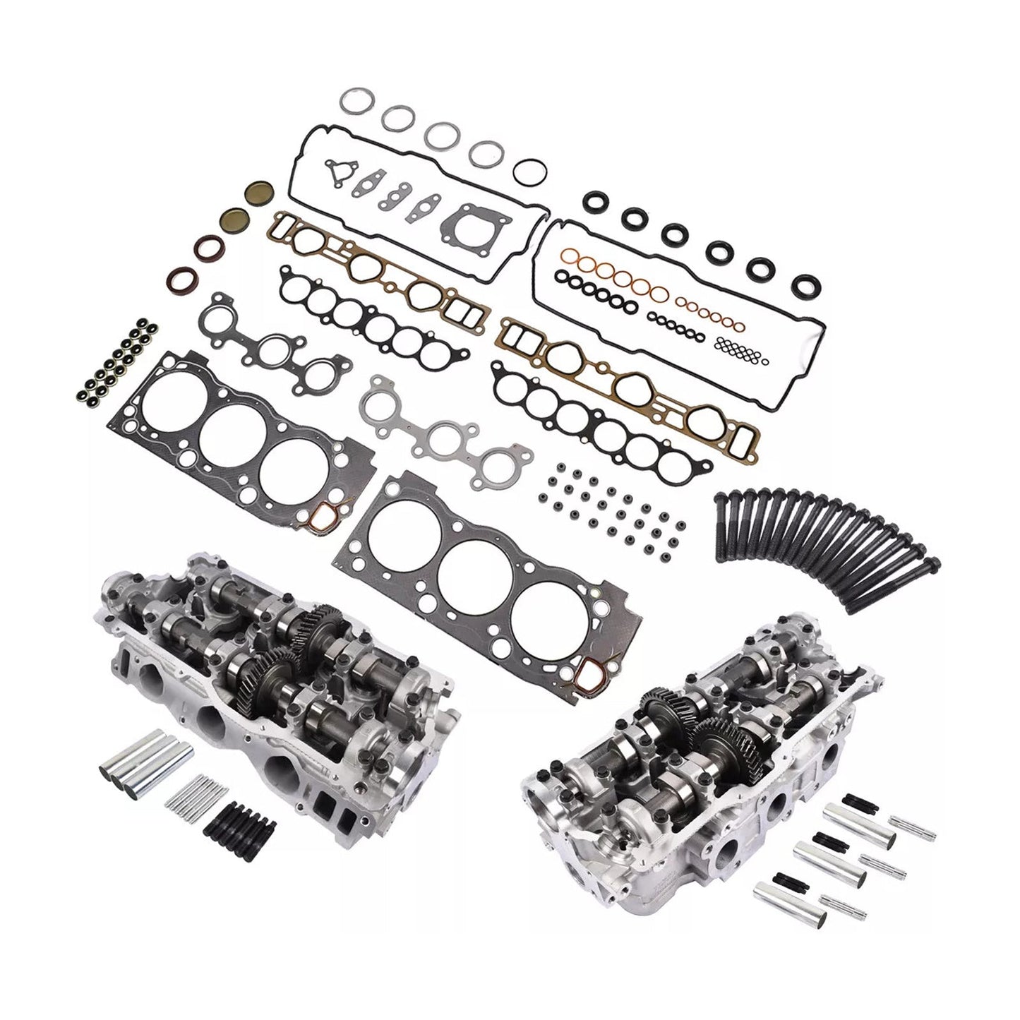 2000-2004 TOYOTA TUNDRA 3.4L 2PCS Cylinder Head & Gaskets & Bolts 11101-69136 1305362050