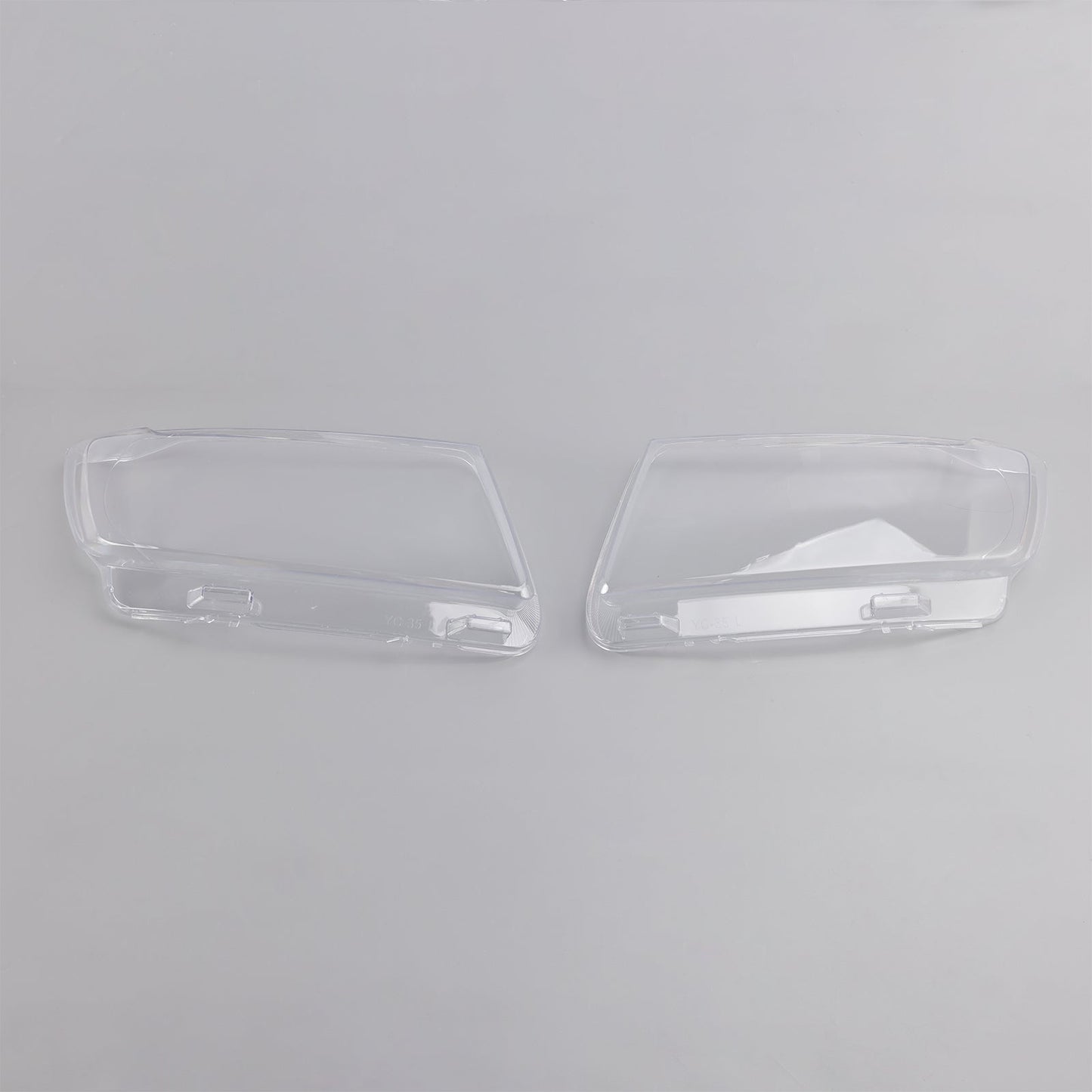 2011-2013 Jeep Grand Cherokee 2pcs Headlight Lens Shell Cover Clear