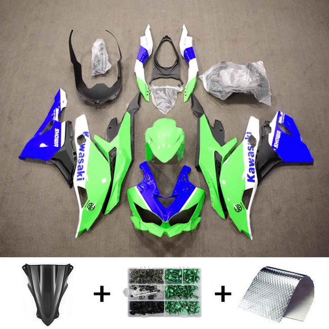 2019-2025 Kawasaki Ninja ZX-25R Amotopart Injection Fairing Kit Bodywork ABS #102