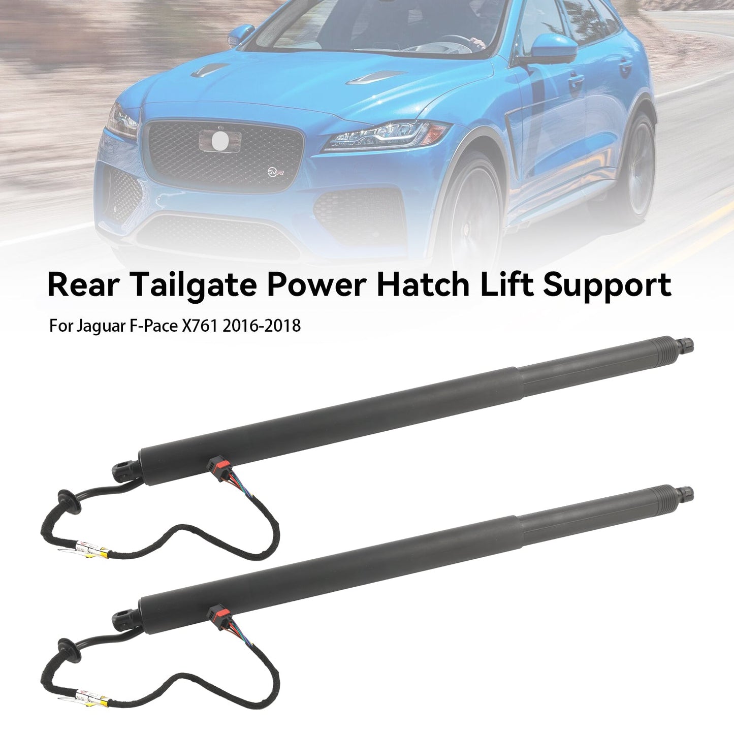 2016-2018 Jaguar F-Pace X761 2PCS Rear Electric Tailgate Struts HK8370354AA
