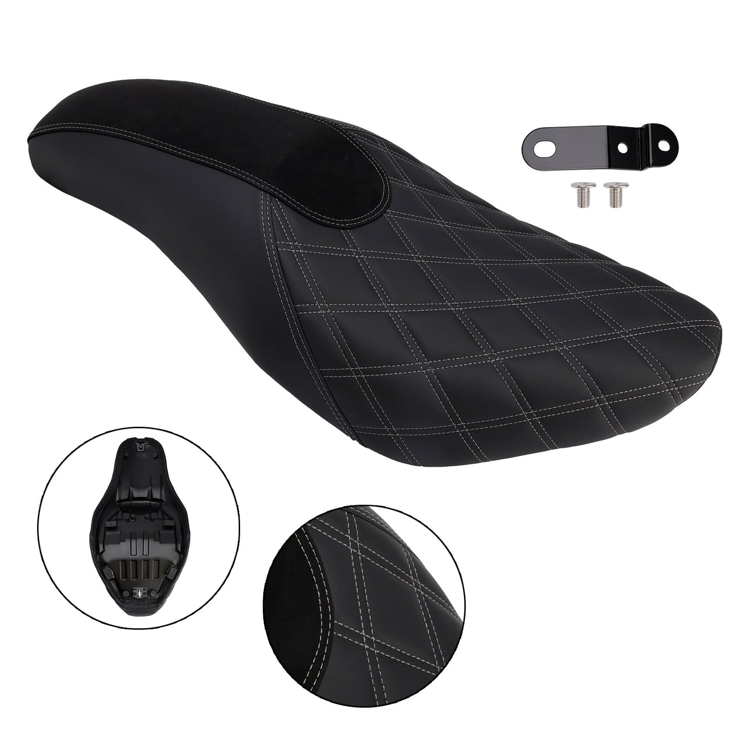2021-2025 Honda Cm/Cmx1100 Complete Cushion Rider Passenger Seat Black