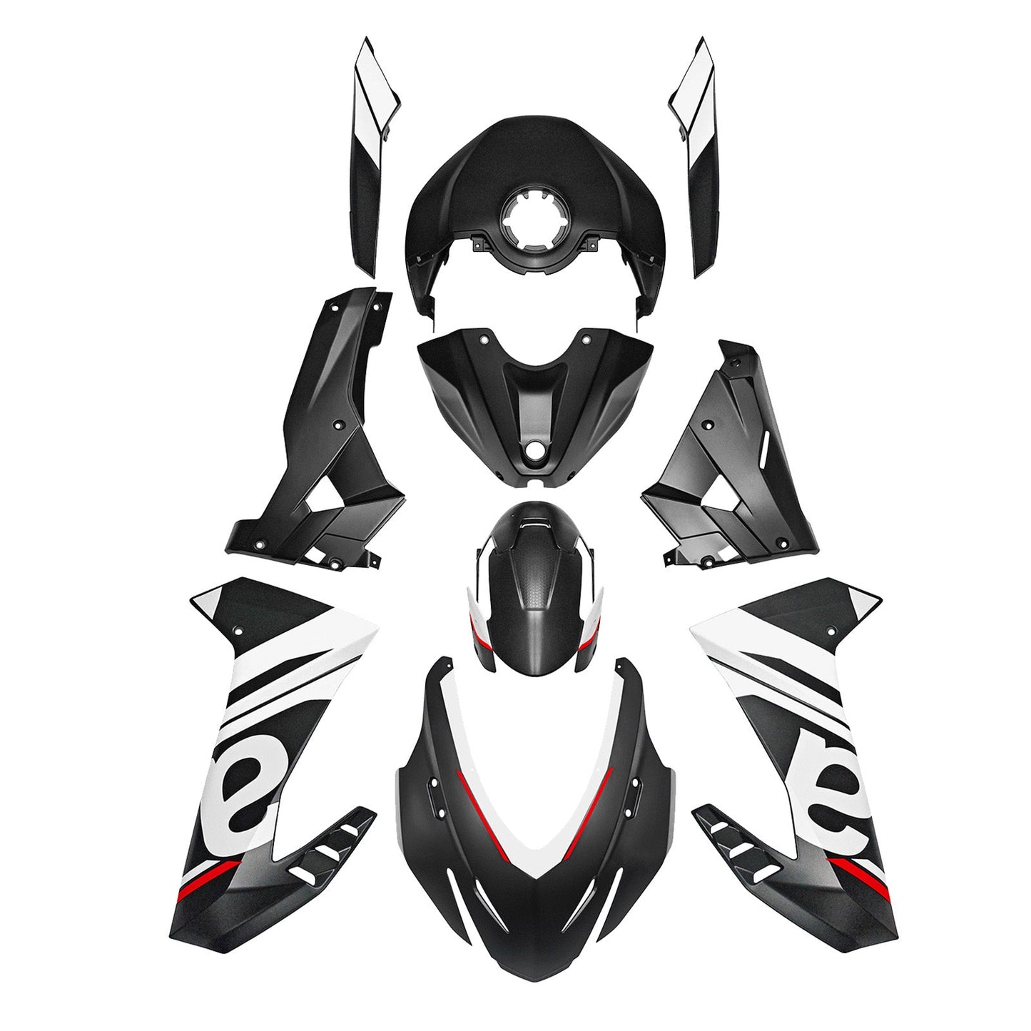 Injection ABS Plastic Bodywork Fairing Kit for Aprilia RS457 2024-2025 08#