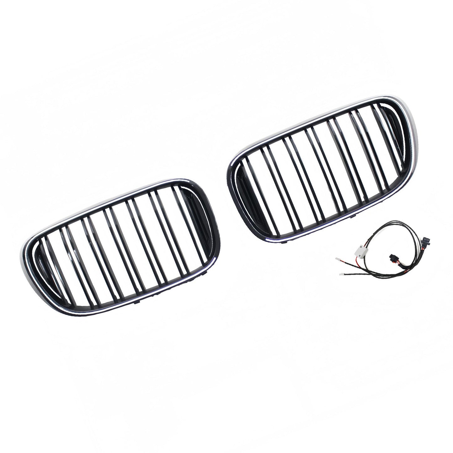Front Kidney Grill Grille Fit BMW 7 Series G11 G12 2016-2018 Pre-Facelift