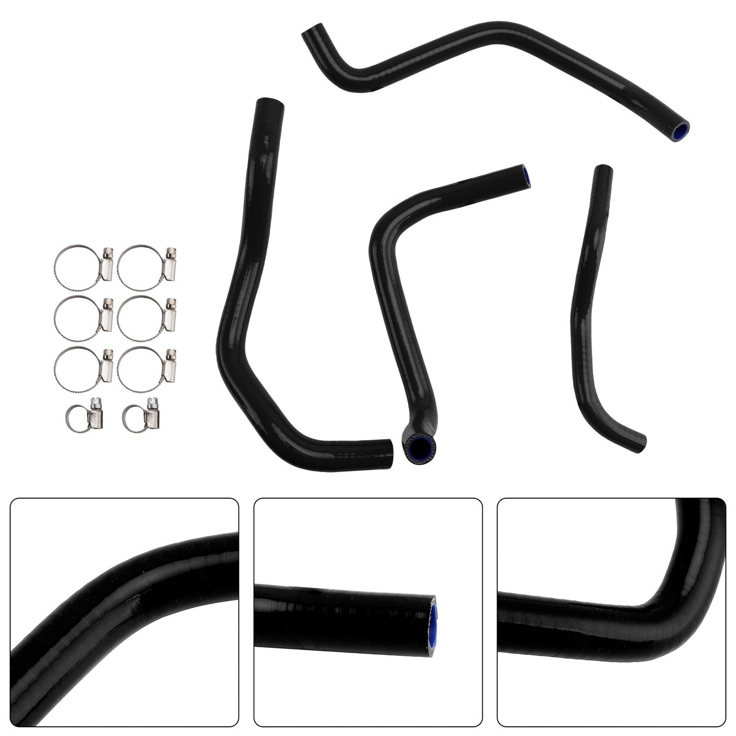 2024-2025 Honda NX400 NX500 Silicone Radiator coolant Hose