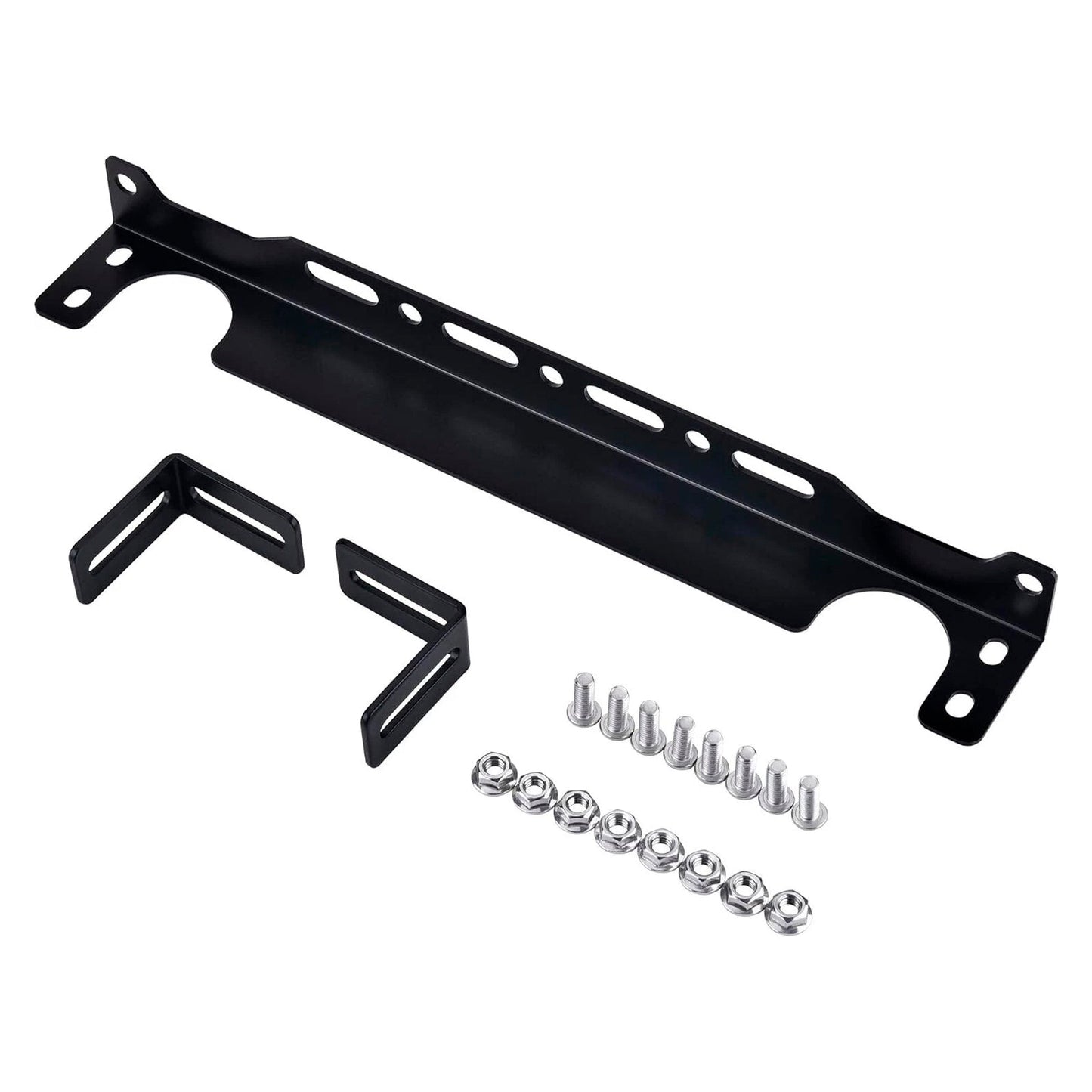 Oil Cooler Mounting Bracket Kit 330mm 13.4inch For British-Style Oil Cooler
