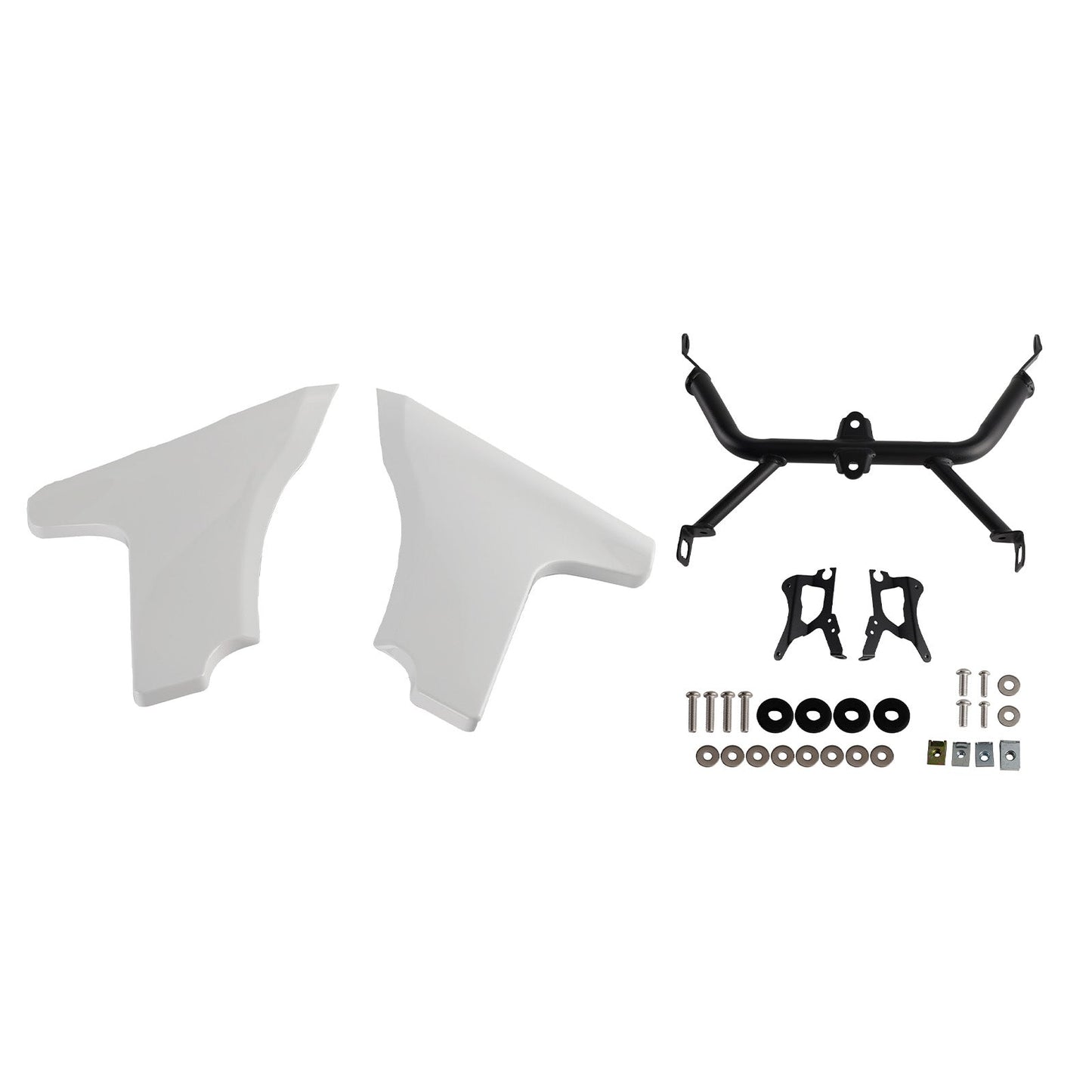 2023-later FLTRXSE and 2024 FLTRX and FLTRXSTSE models Side Panel Brackets Support Spoiler