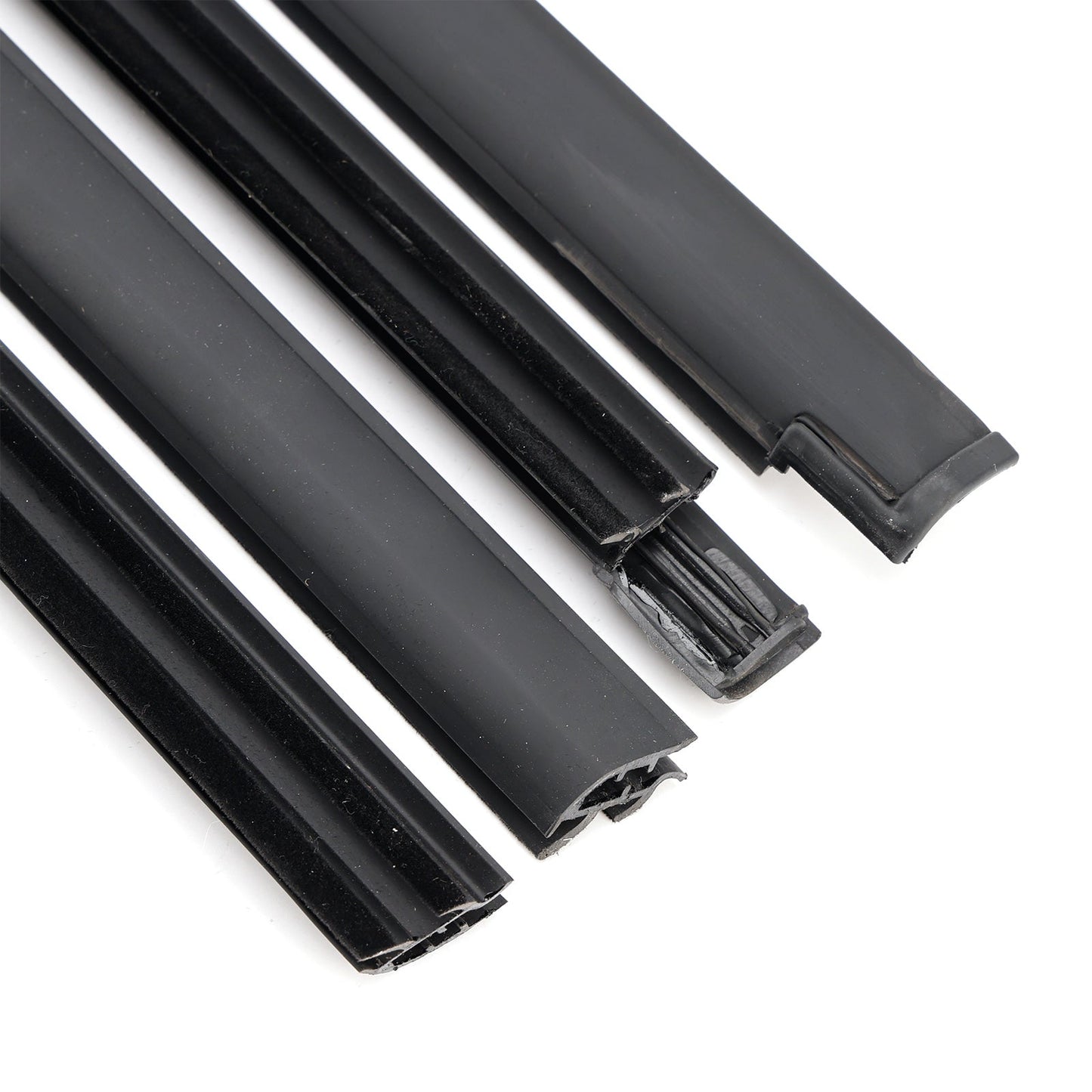 4PCS Weatherstrip Door Belt Seal Out For Nissan Pathfinder Terrano R50 1995-2004
