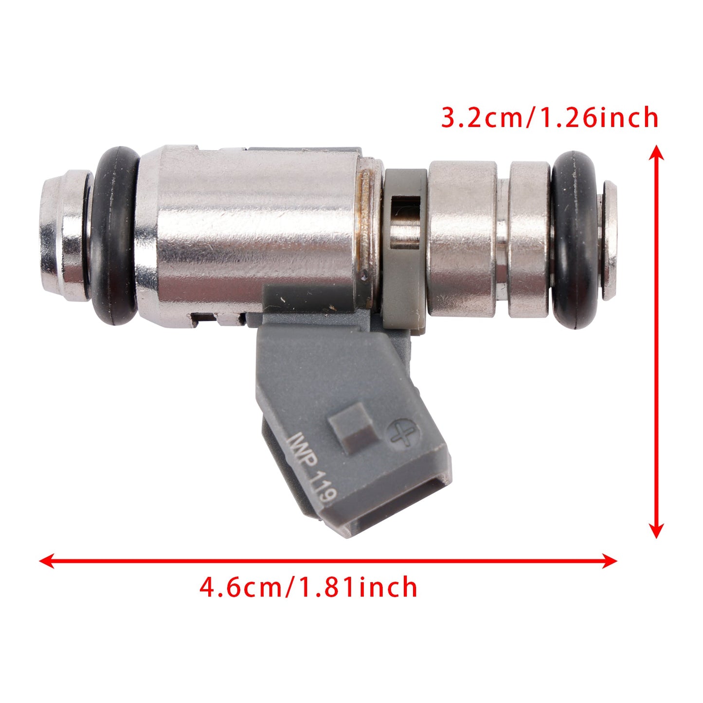 4Pcs Fuel Injector For Ford Fiesta V JD JH KA 1.3L 2N1U-9F593-KA IWP119