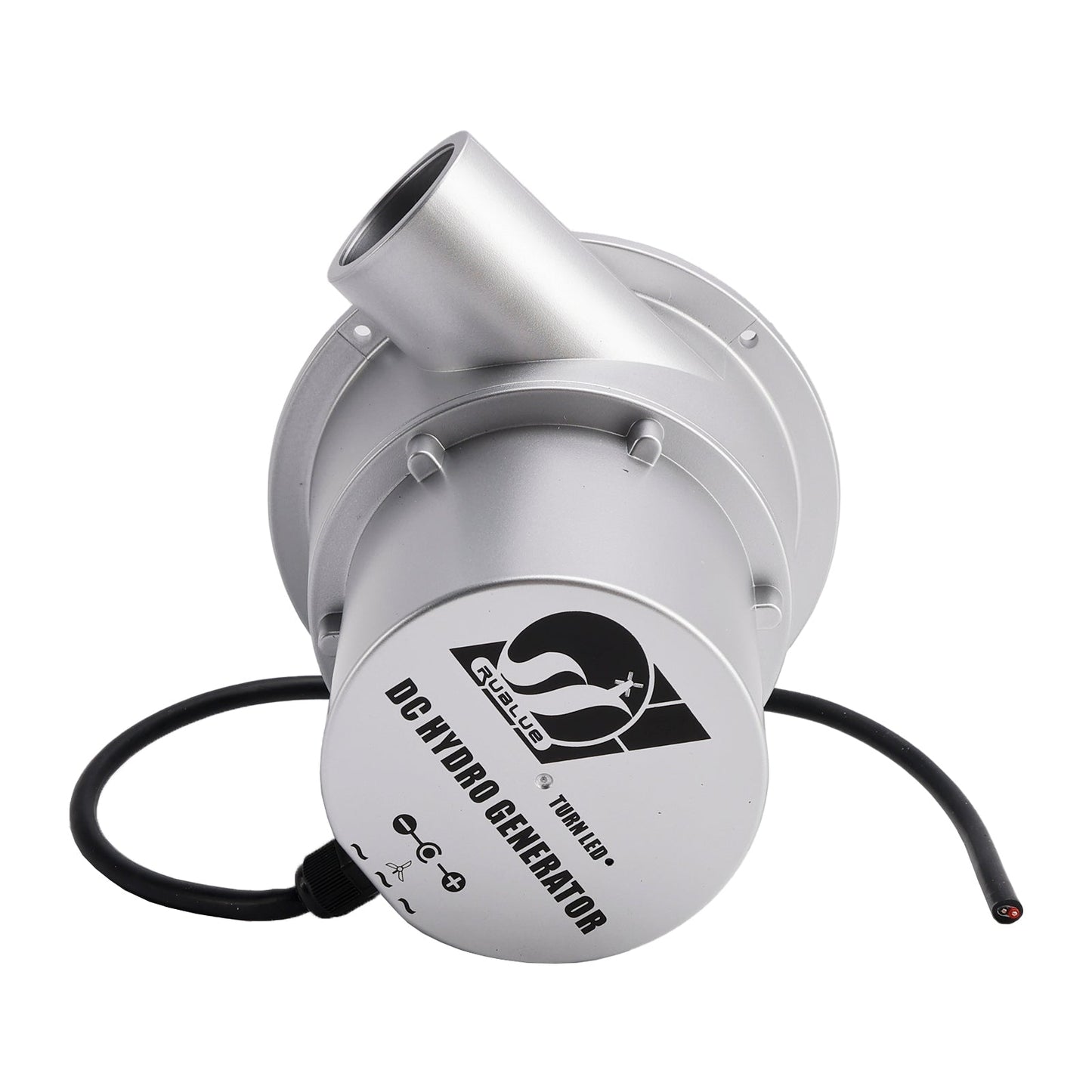 24V Water Flow Turbine Hydroelectric Generator DC36V 36W/50W AC Power Generation