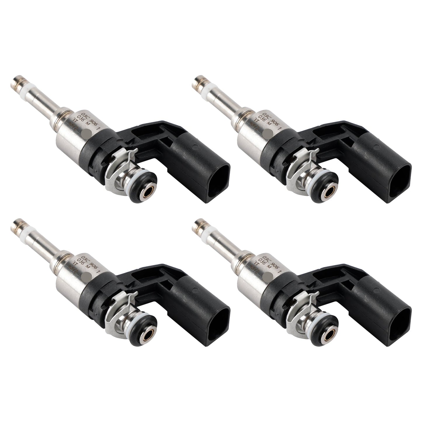4Pcs Fuel Injector For VW Golf V VI Polo Audi A1 1.4L 03C906036E 03C906036M