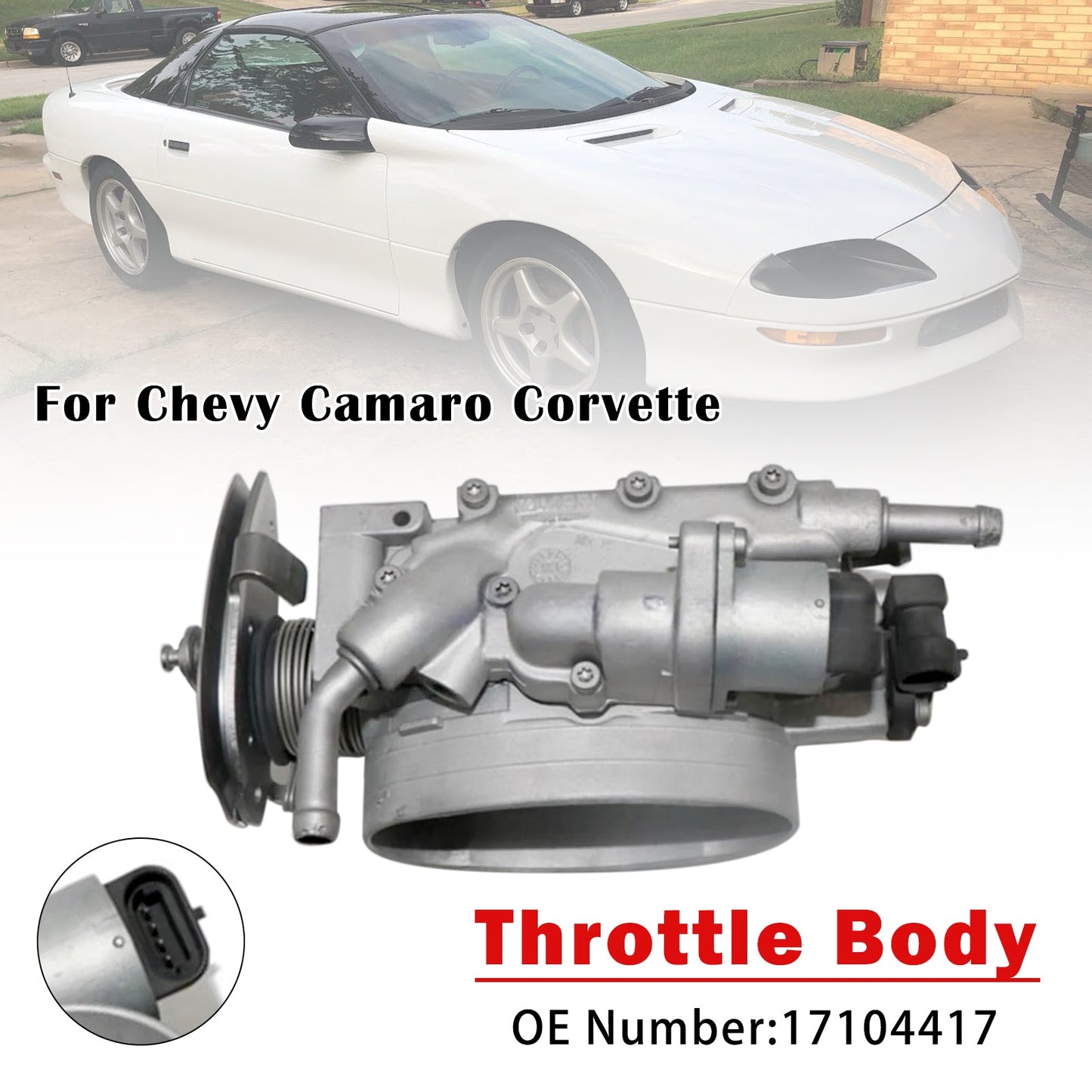 17104417 For Corvette 1985-1992 TPI L98 Throttle Body