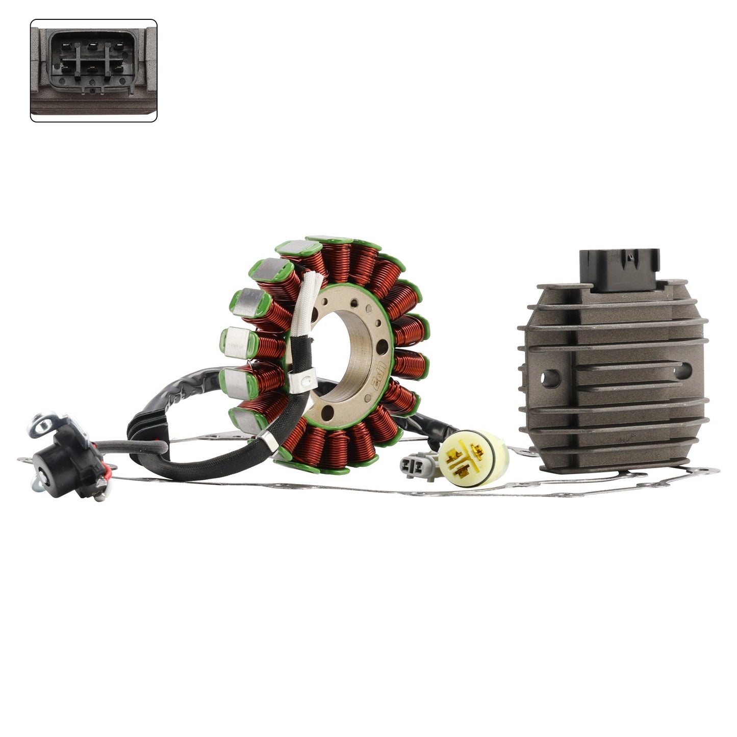 2009/2015/2018/2022-2024 Yamaha YFZ450R SE Stator Regulator Gasket Kit 18P-81410-00 18P-81410-02