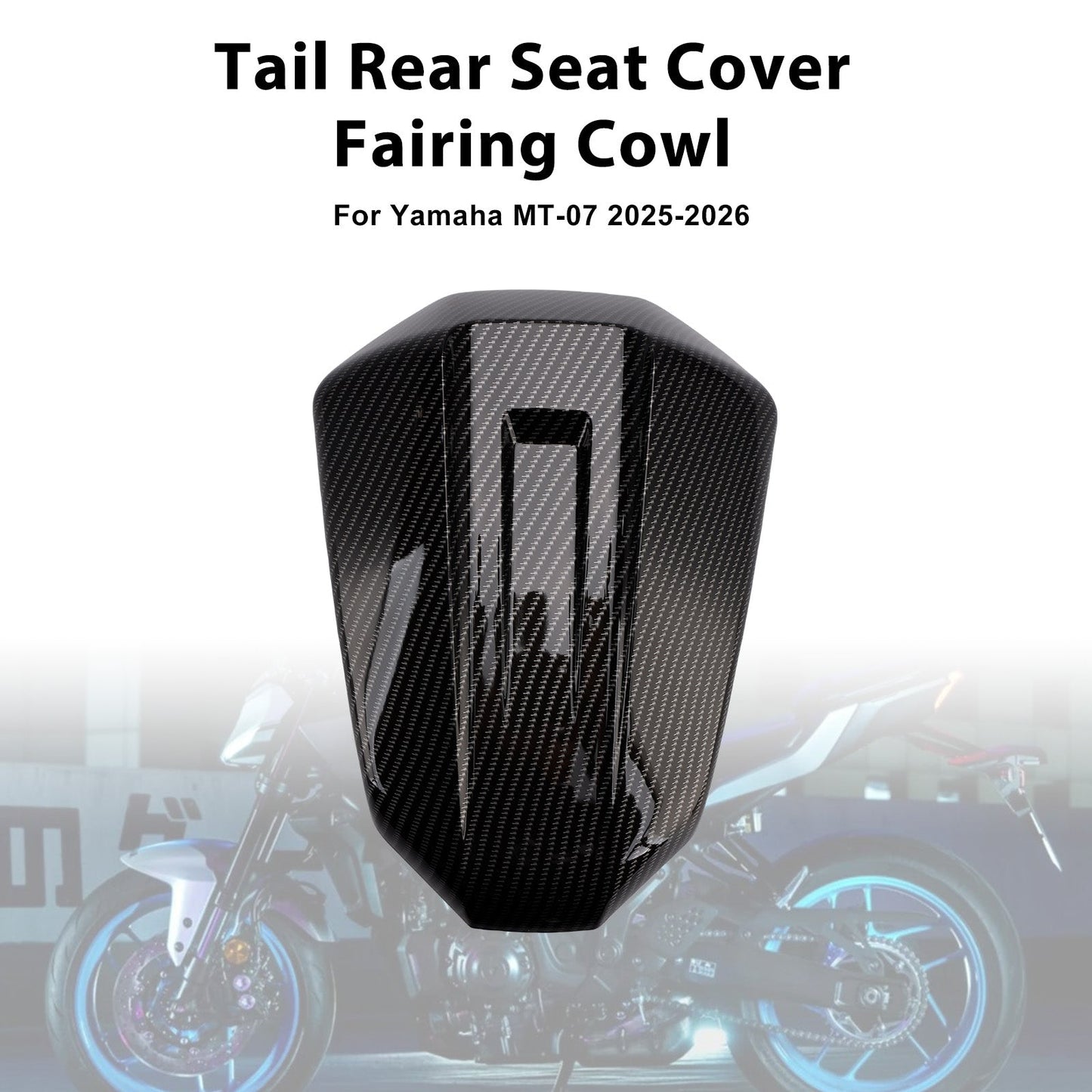 2025-2026 Yamaha MT-07 MT07 Tail Rear Seat Cover Fairing Cowl