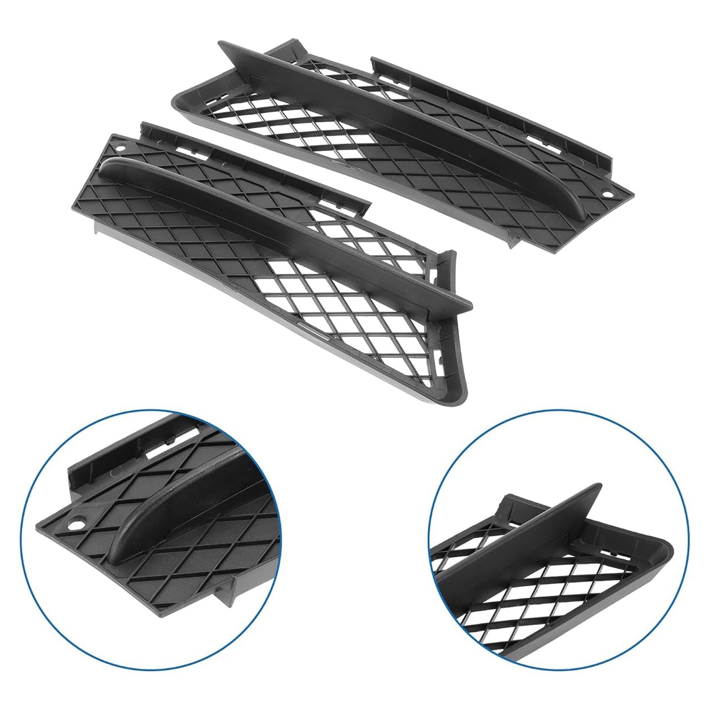 Front Fog Light Grille For BMW 3 Series E90 E91 2006-2008 51117134081