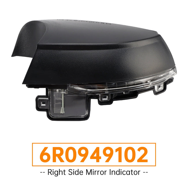 Right Side Mirror Indicator Light Lamp for VW Polo MK5 6C 2009-18 6R0949102