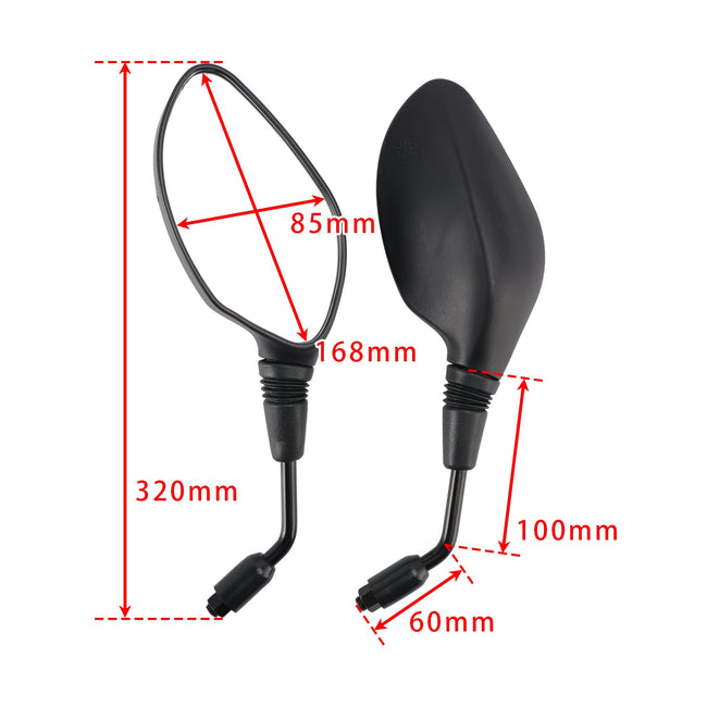 Rearview Mirror LH & RH PAIR For Honda PCX 125 150i 88210-KWN-900 88220-KWN-900