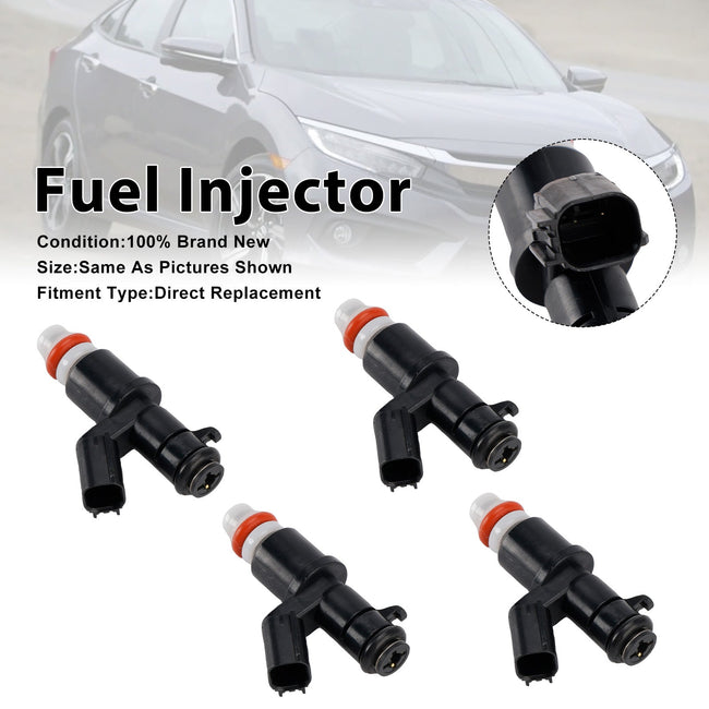 4Pcs Fuel Injector For HONDA CIVIC 2016-2021 16450-5BA-A01 164505BAA01