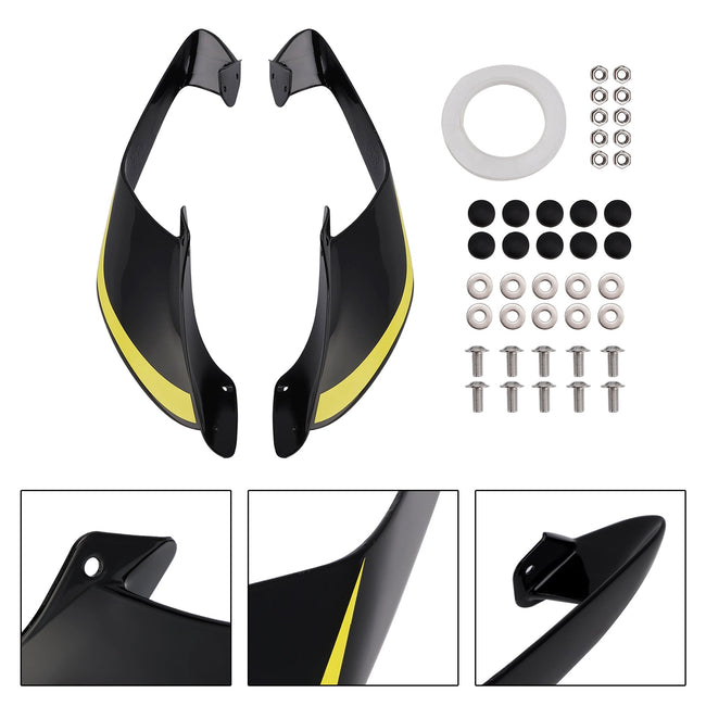 2021-2024 Yamaha YZF R1 R1M Front Side Winglets Wings Spoiler Fairing